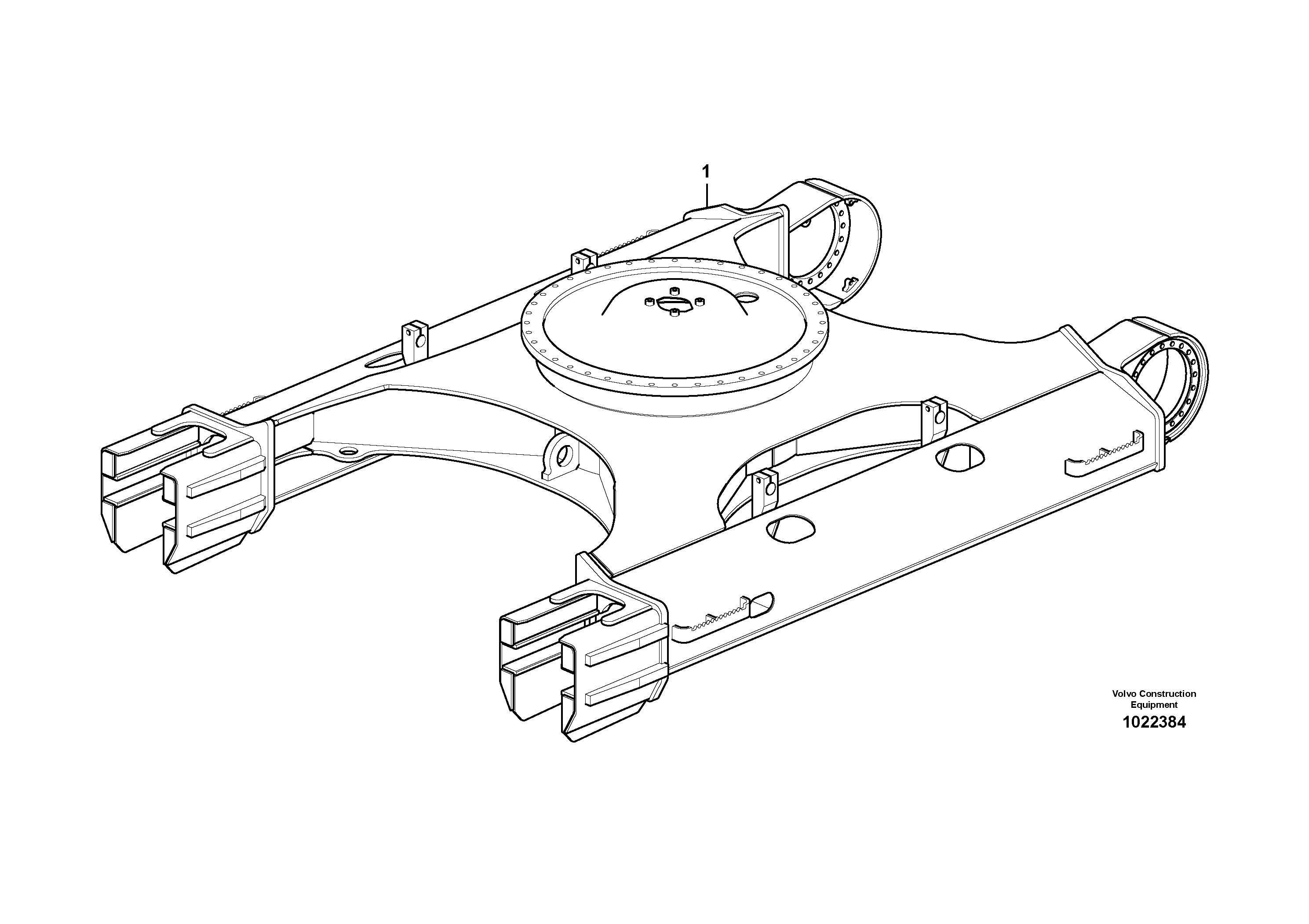 Frame VOE14629872 VOLVO