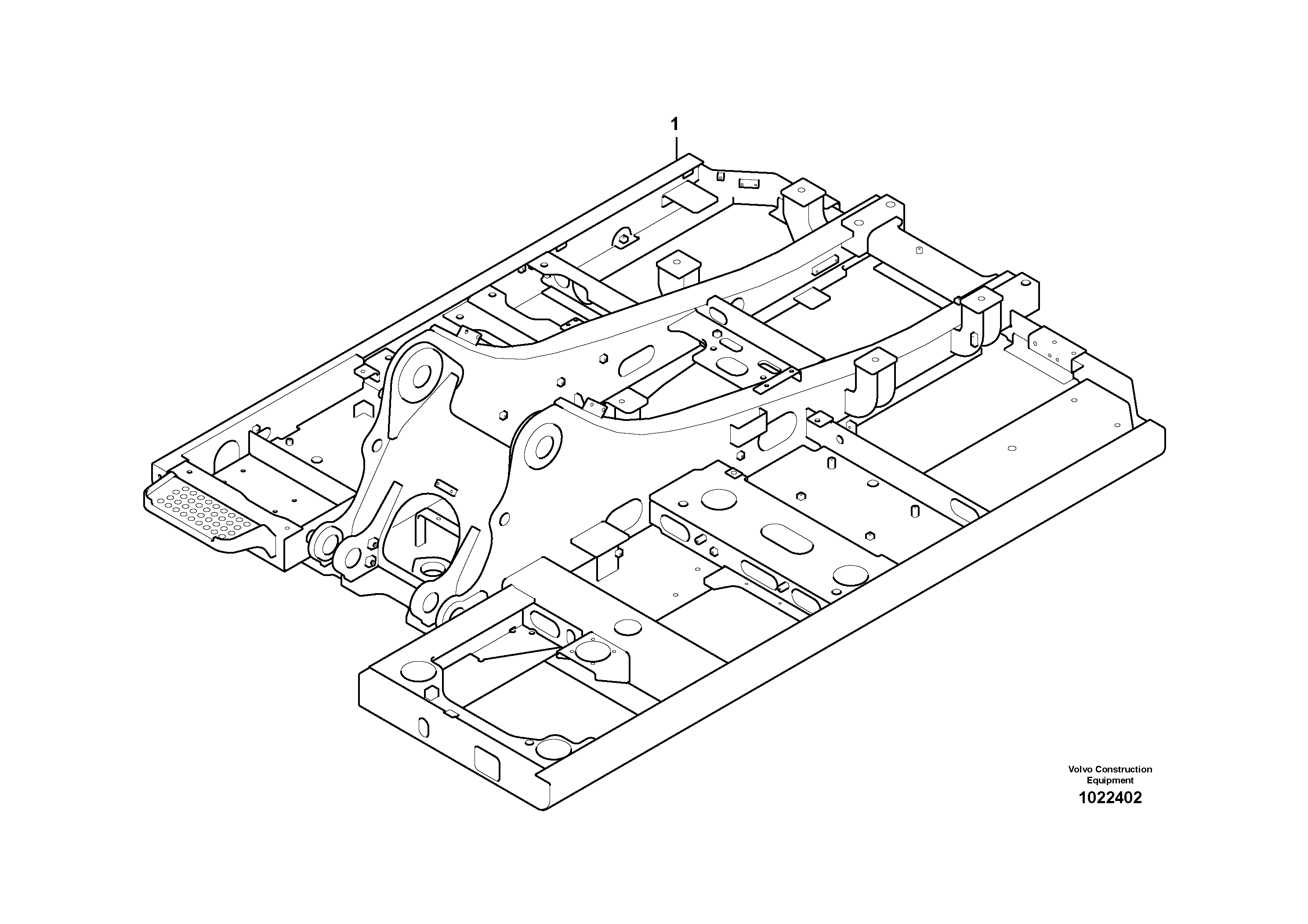 Frame VOE14588807 VOLVO