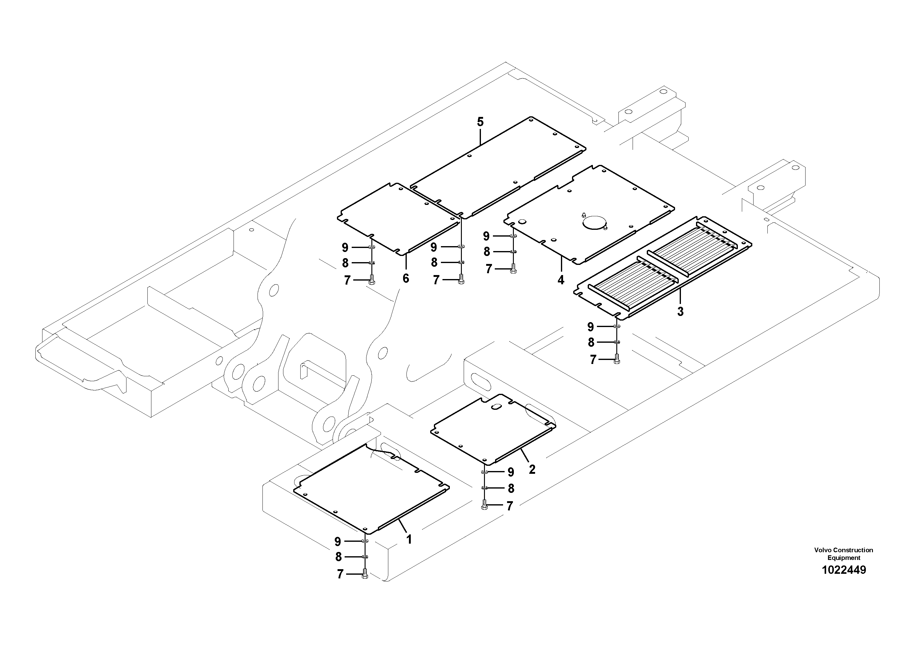 Rec.housing VOE14647194 VOLVO