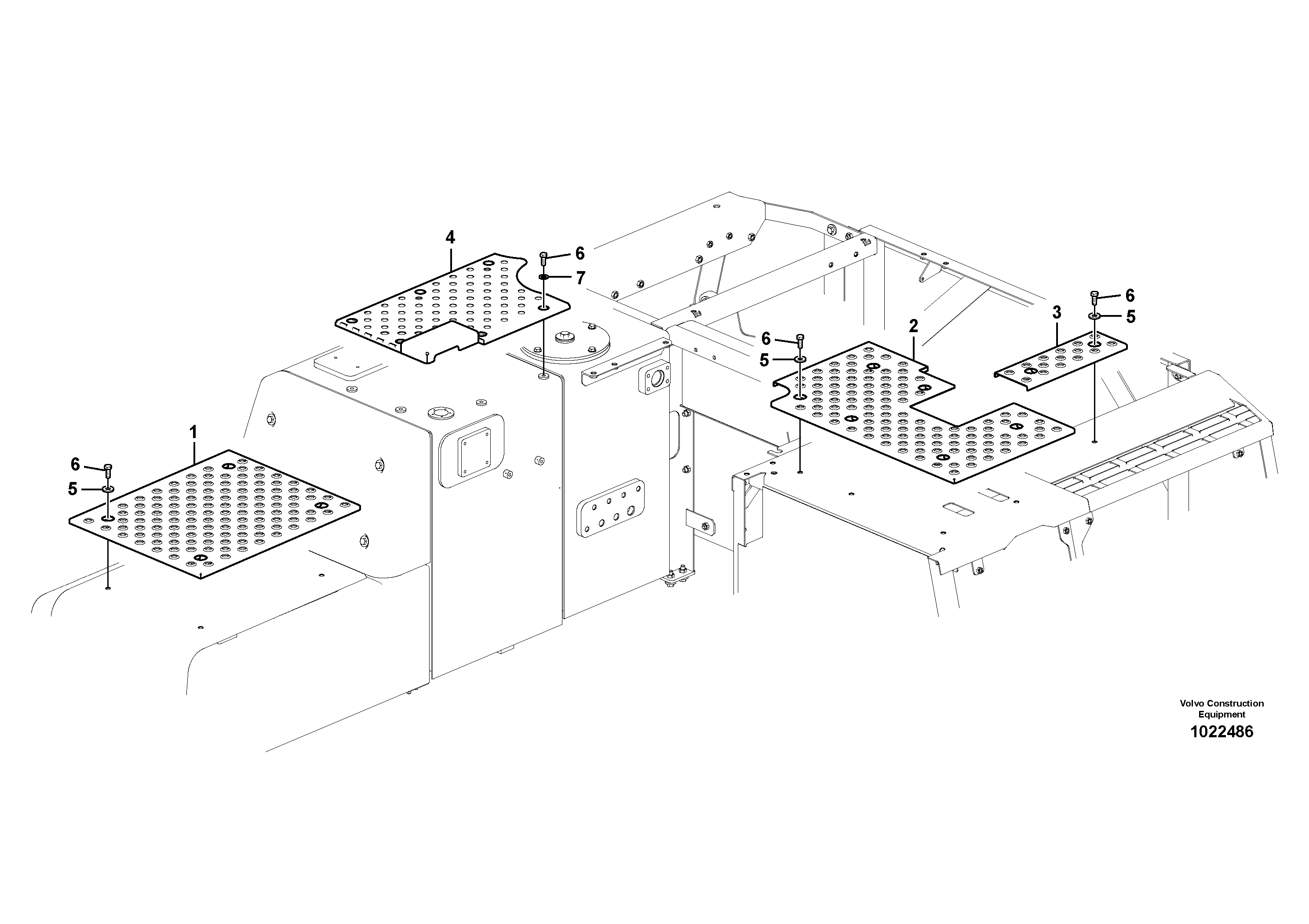 Lub System VOE14540145 VOLVO