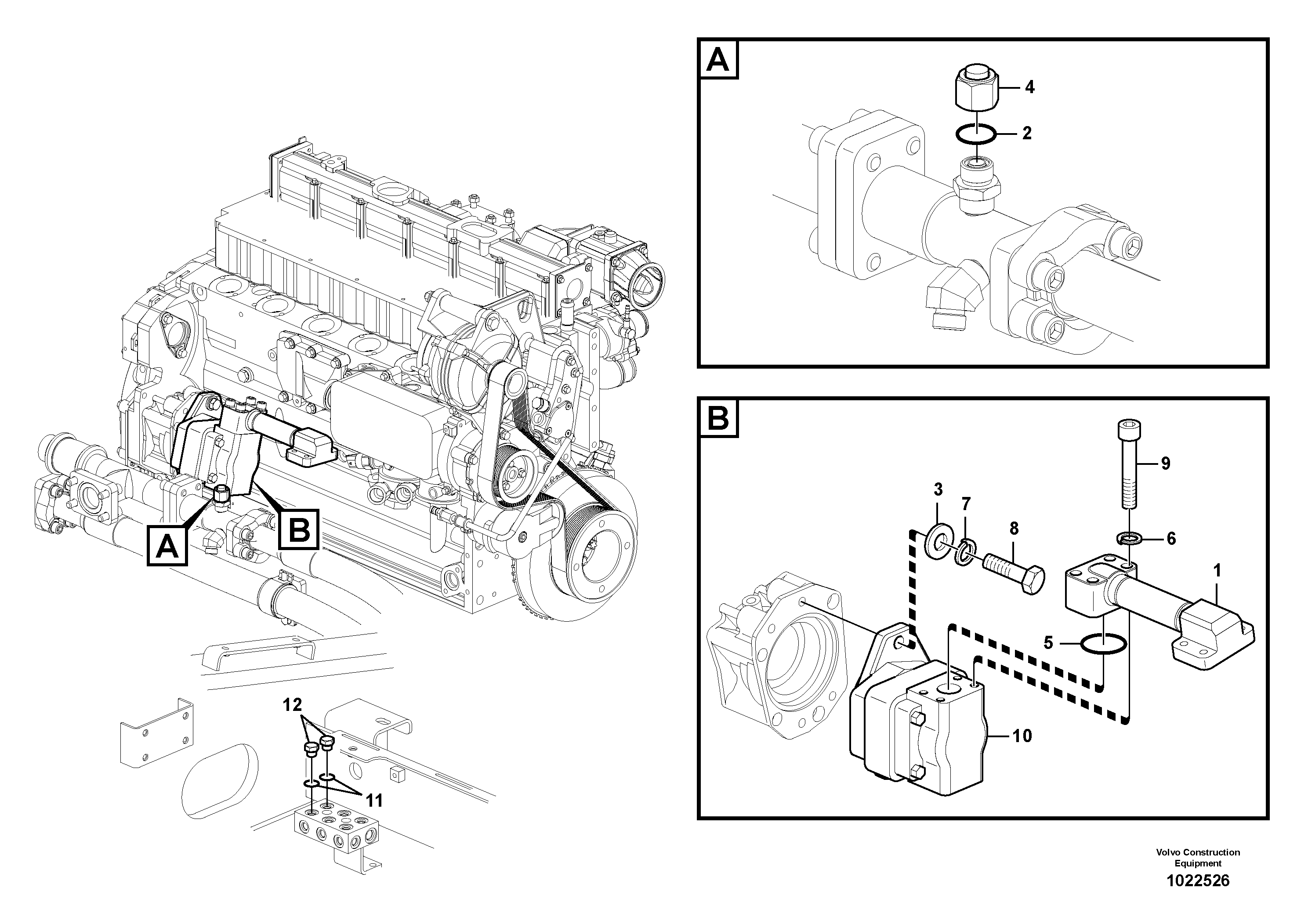 Pipe VOE14535586 VOLVO