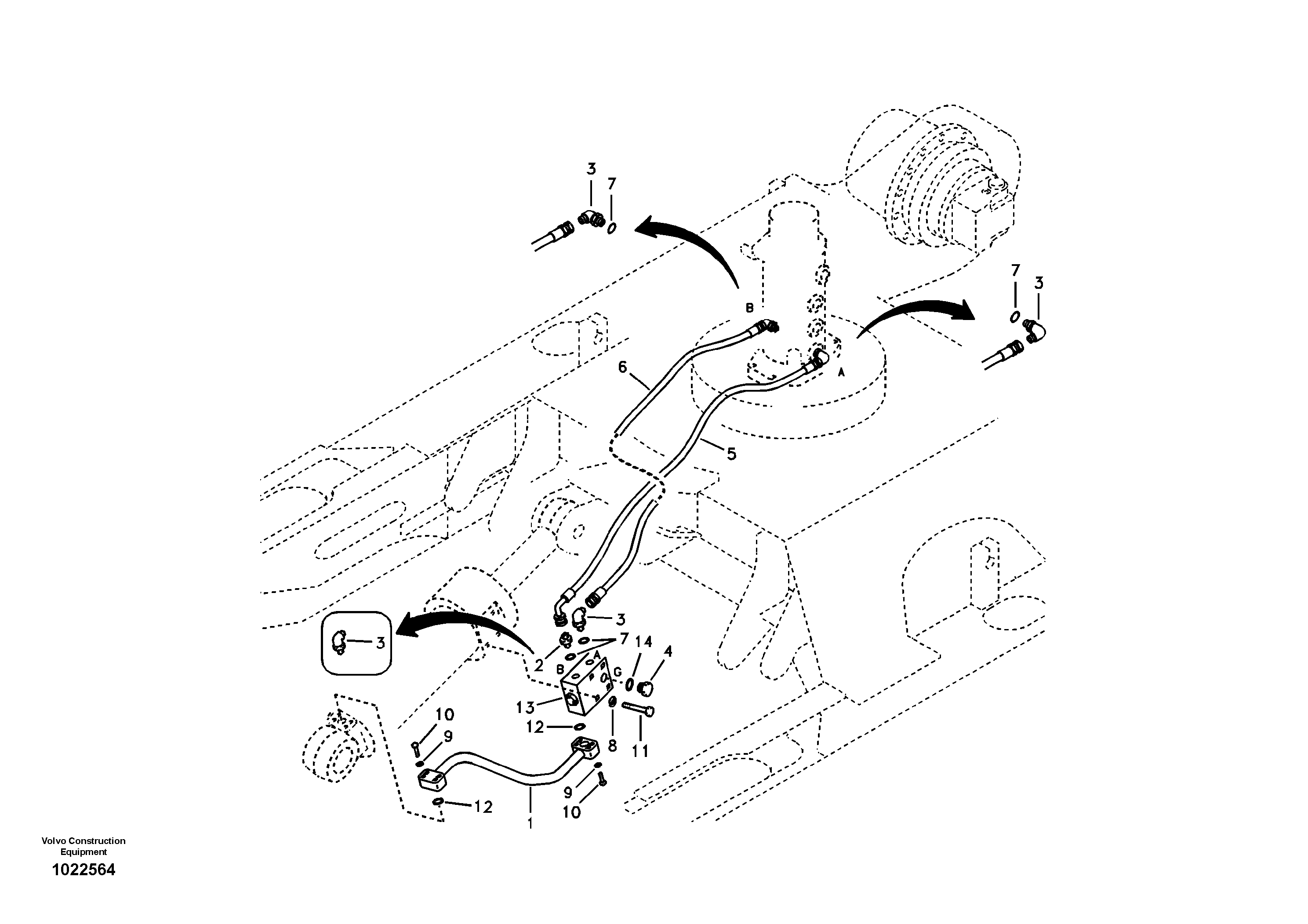 Pipe VOE14677016 VOLVO