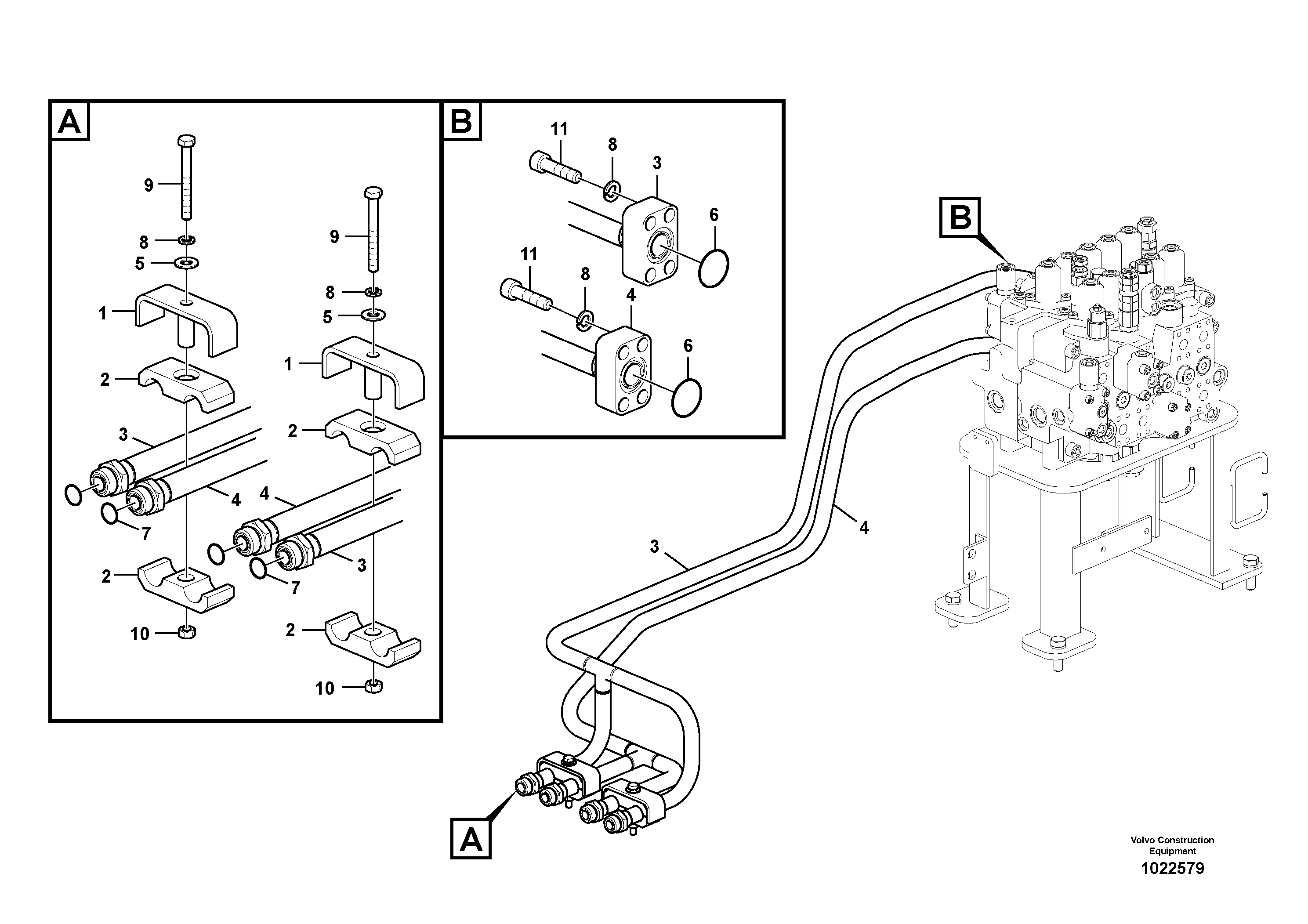 Pipe RM/VOE14539092 VOLVO