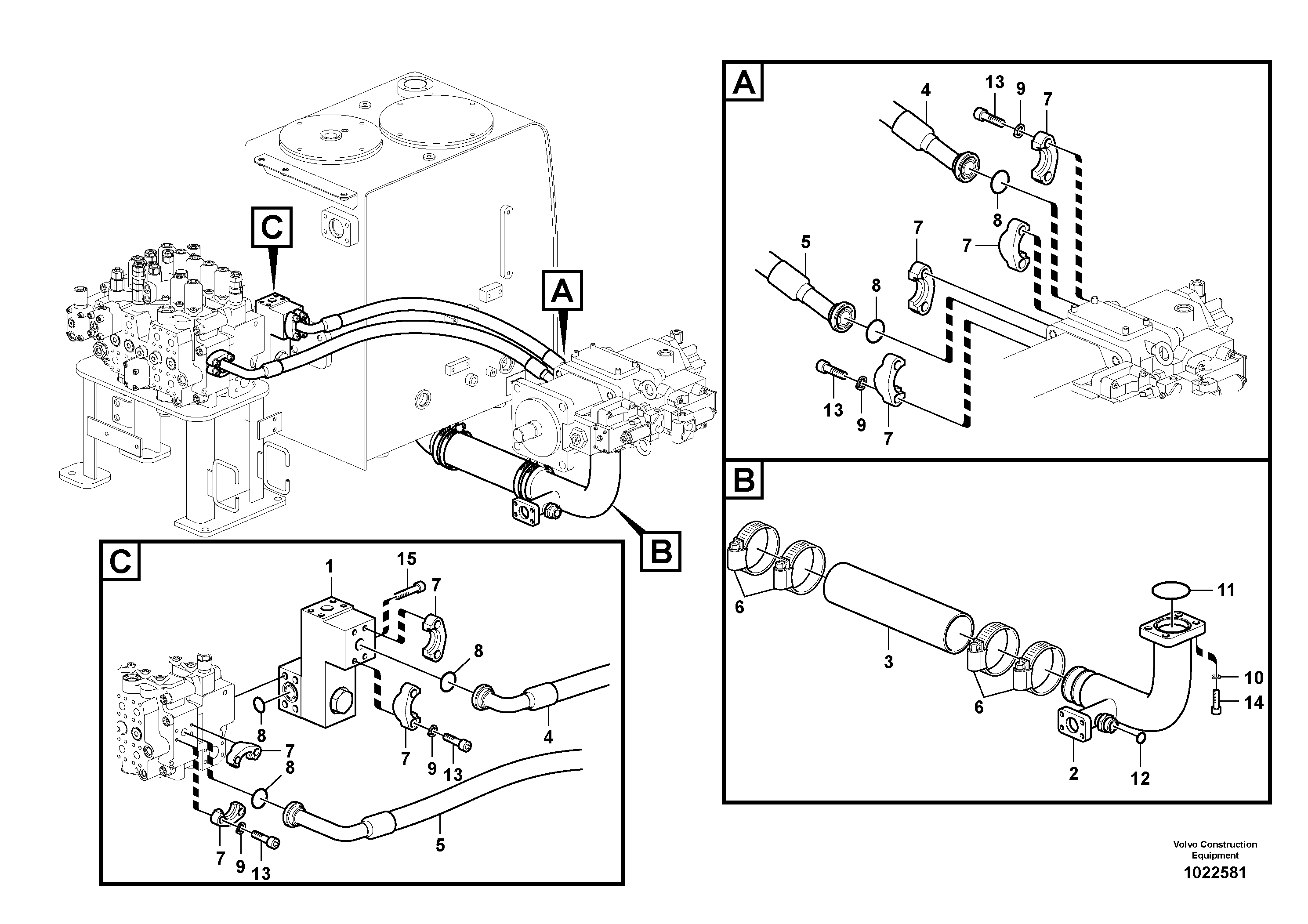 Pipe VOE14539591 VOLVO
