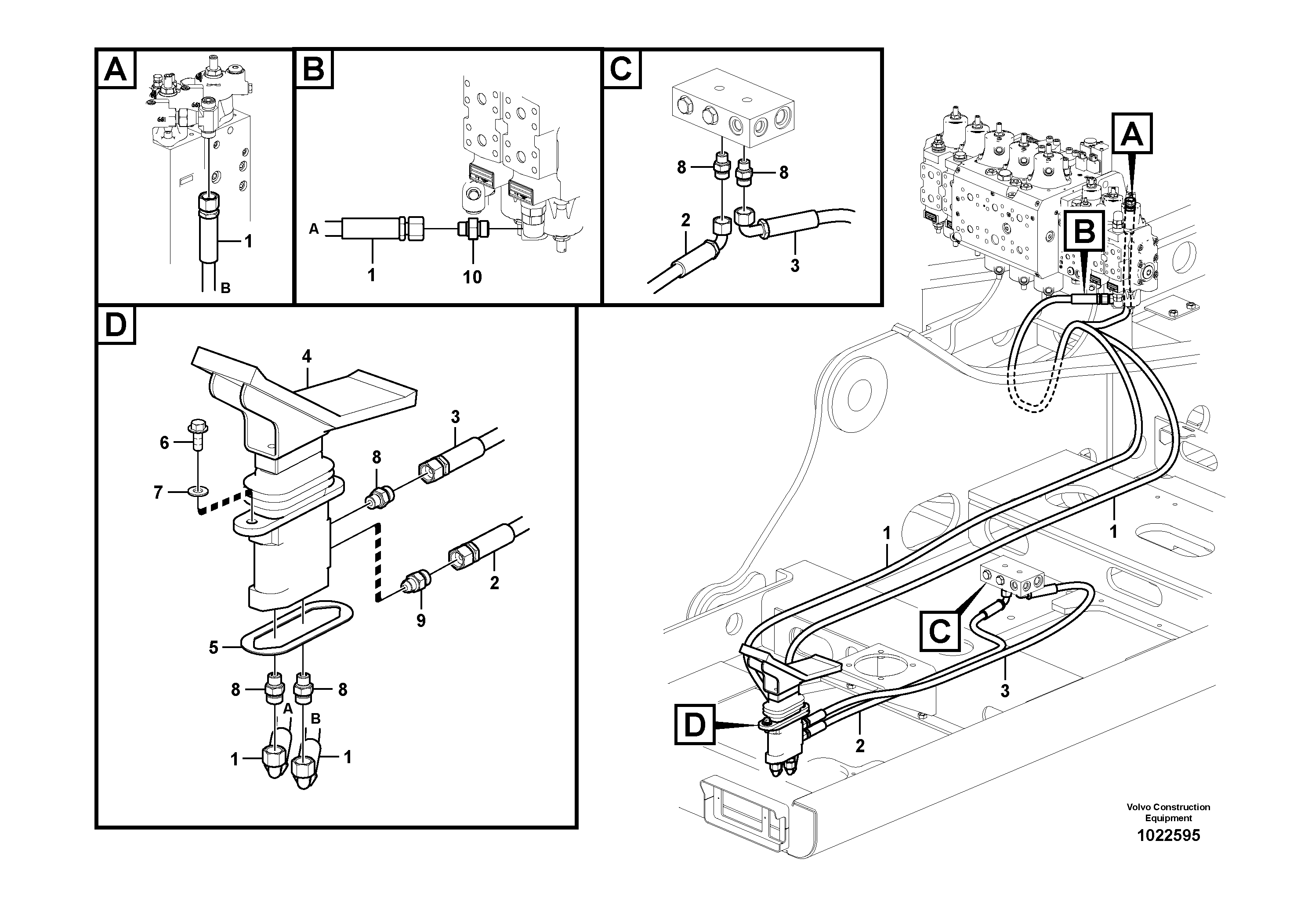 Timing gear casing VOE936874 VOLVO