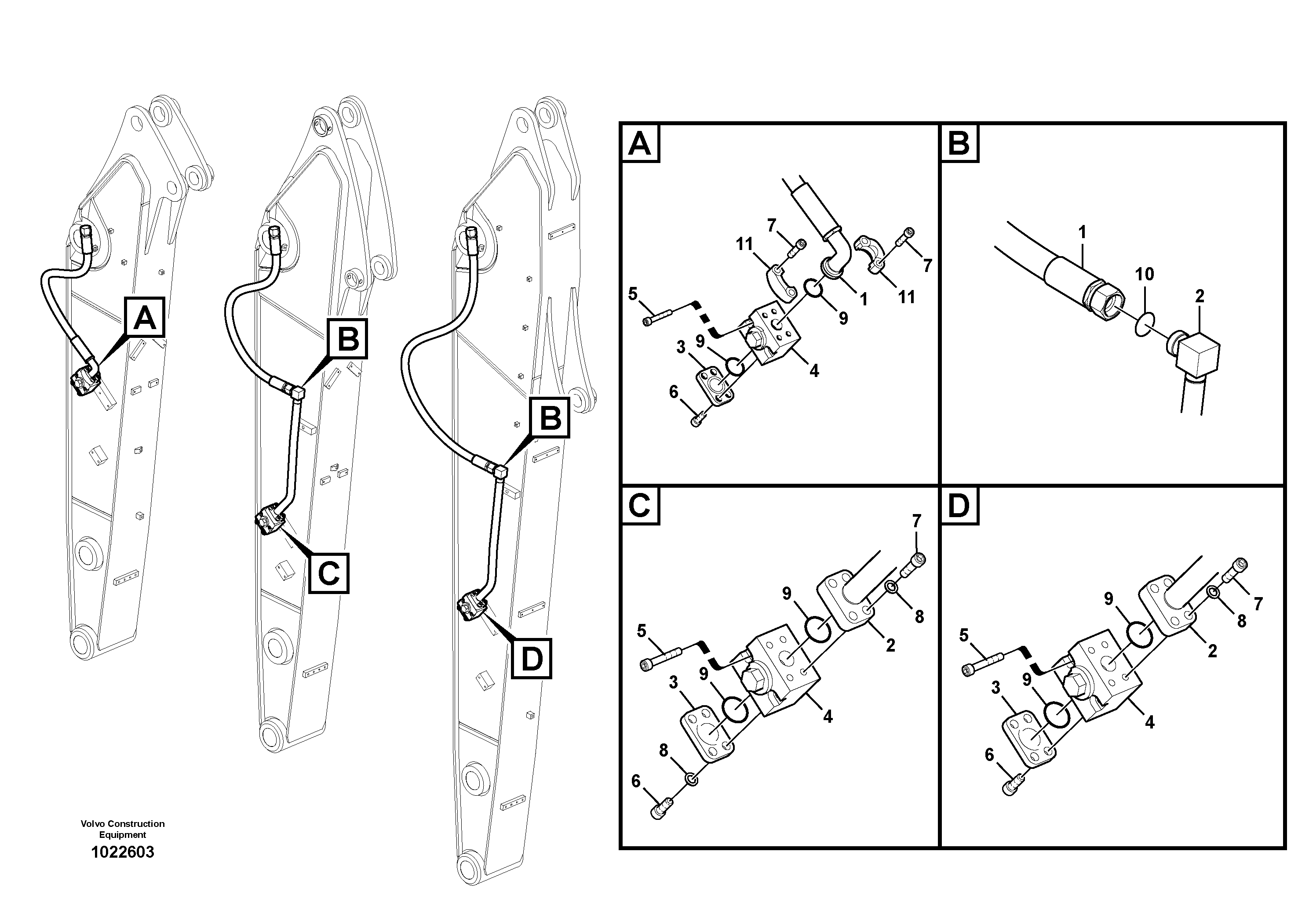 Tilt bearing VOE991690 VOLVO