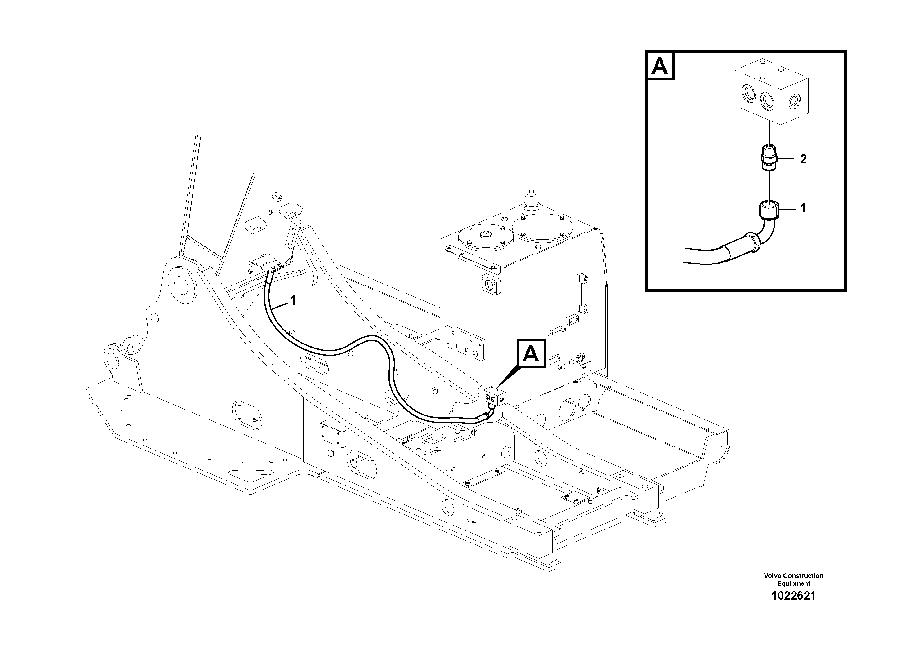 Timing gear casing VOE937719 VOLVO