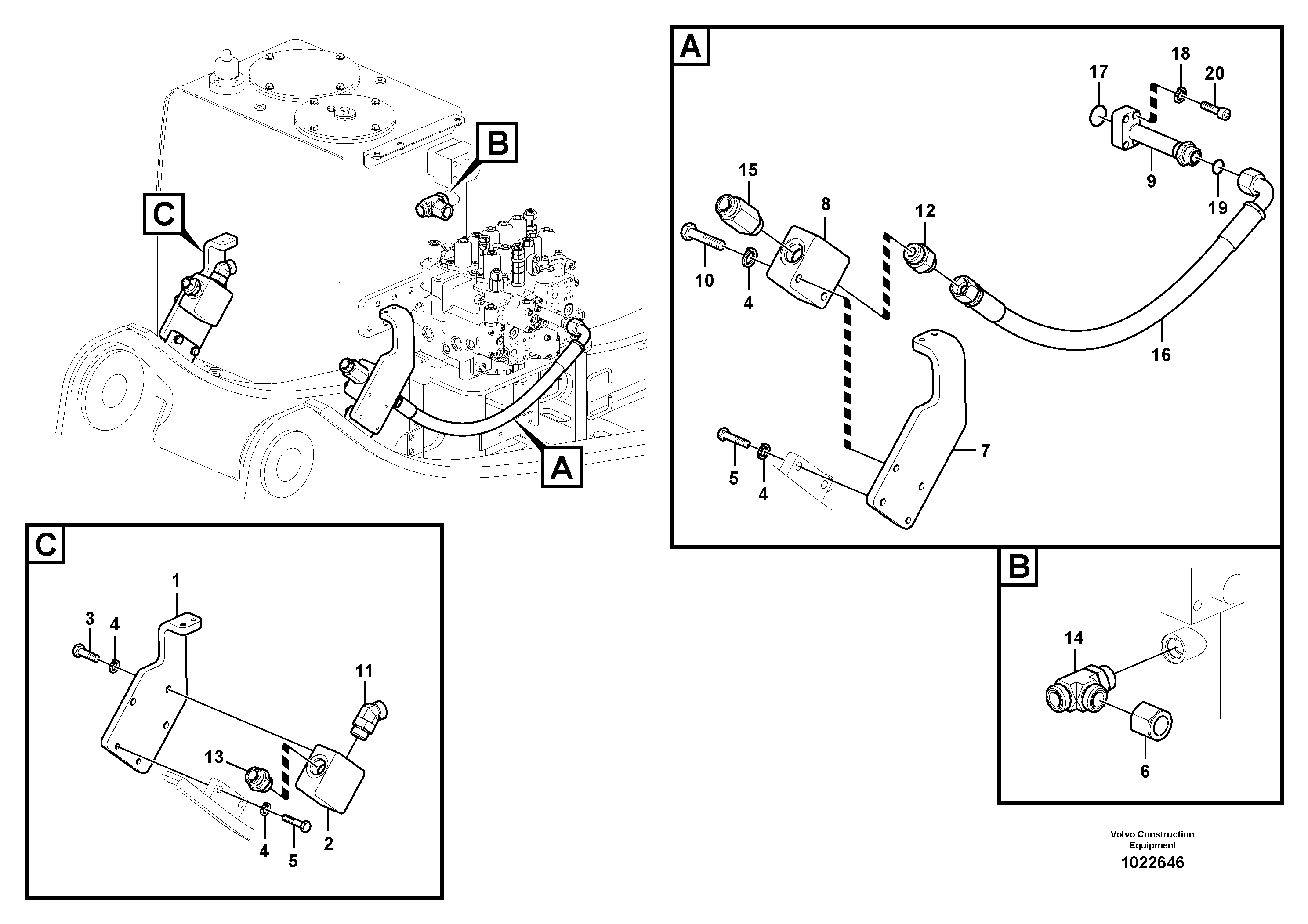 Timing gear casing VOE936356 VOLVO