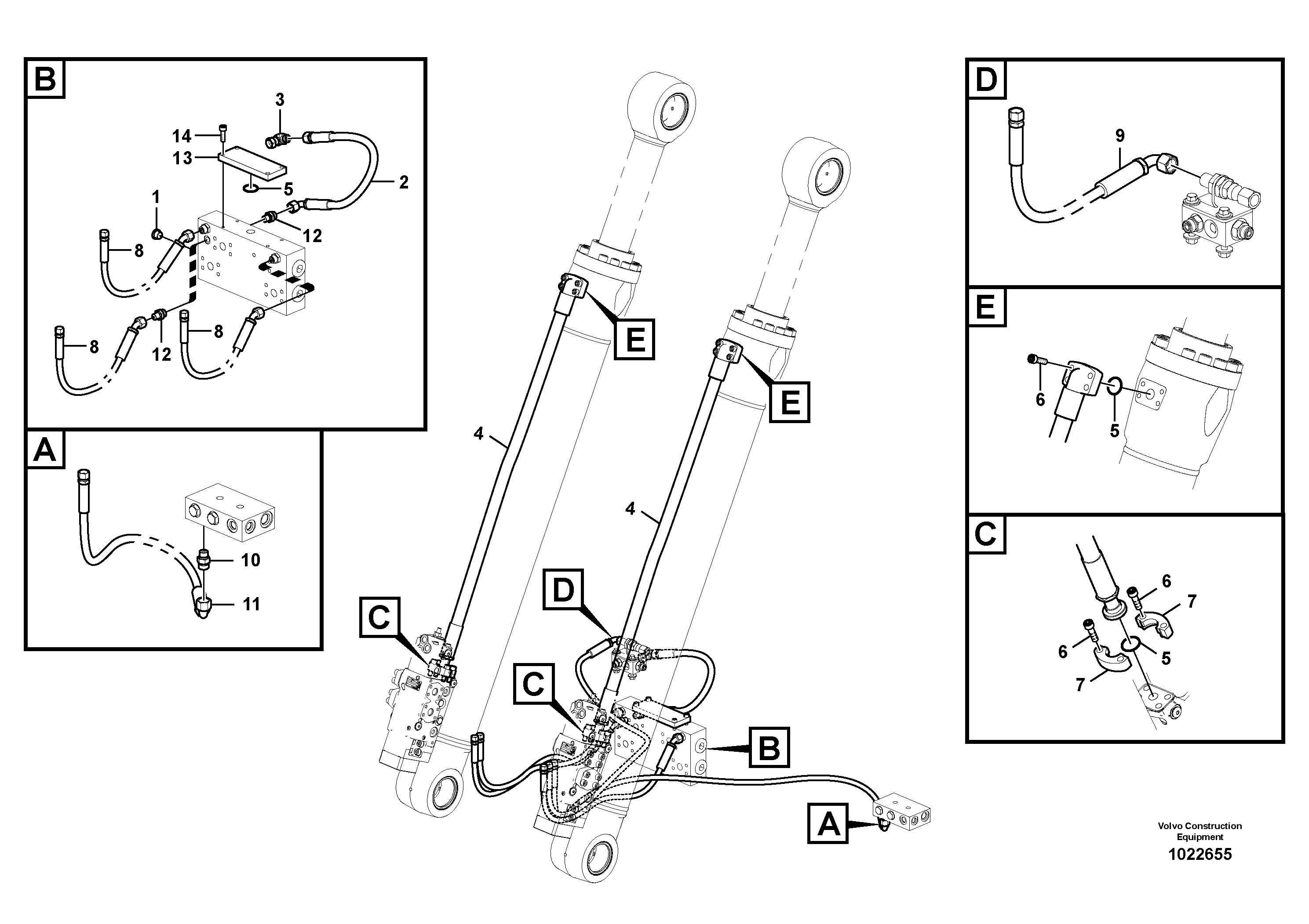 Timing gear casing VOE936466 VOLVO