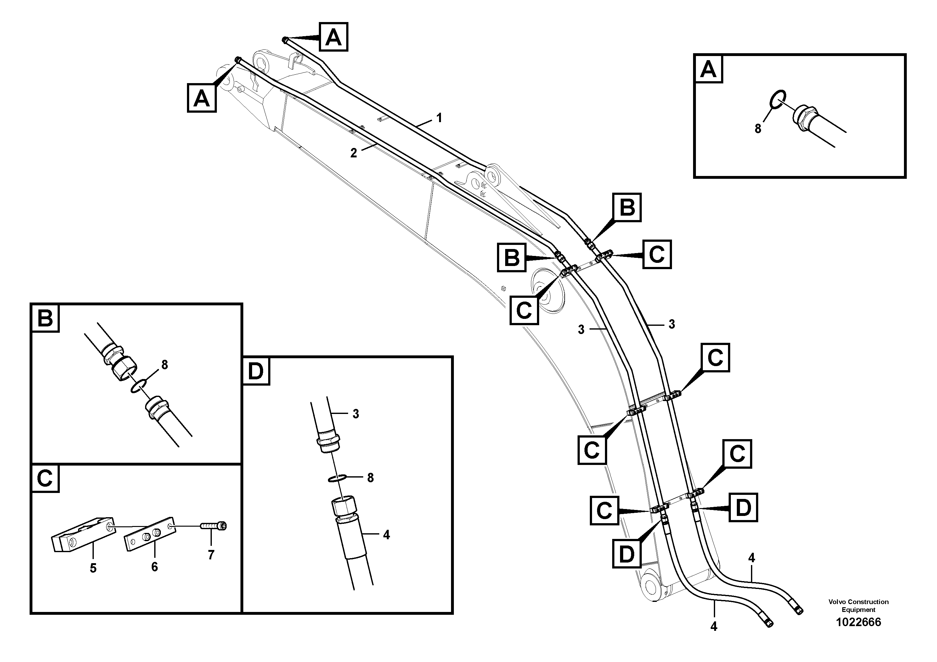Timing gear casing VOE936233 VOLVO