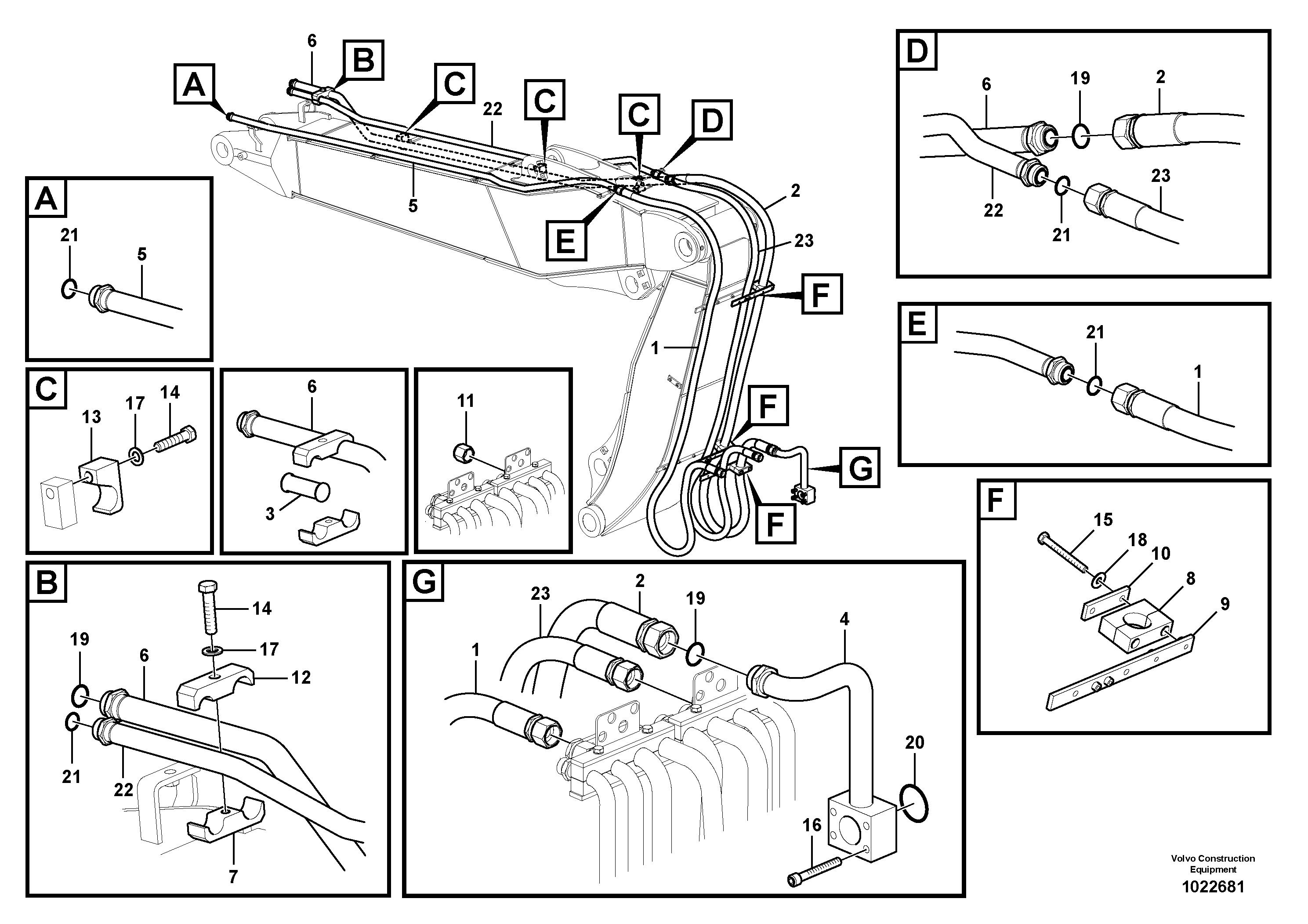 Timing gear casing VOE937853 VOLVO