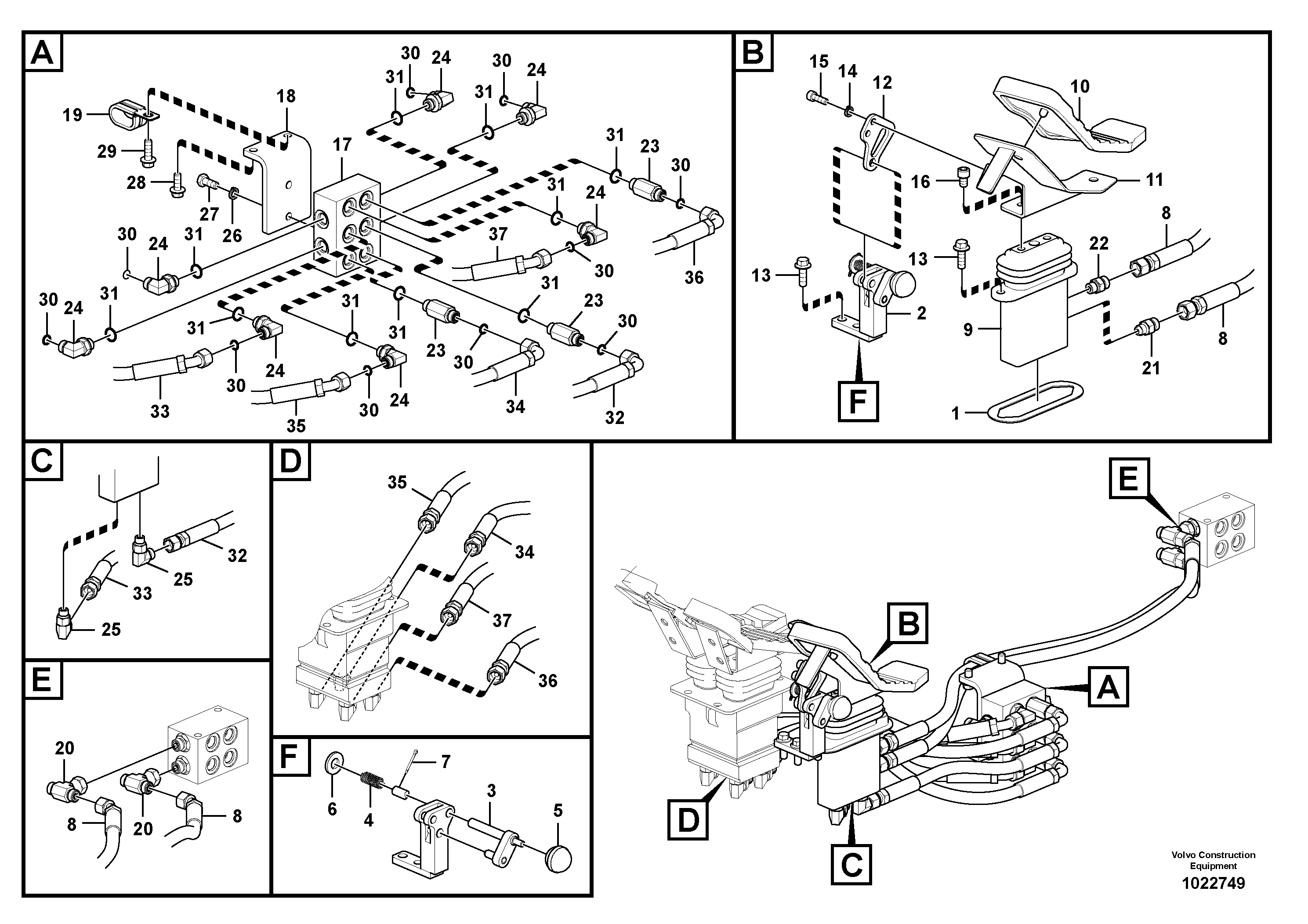 Timing gear casing VOE936774 VOLVO