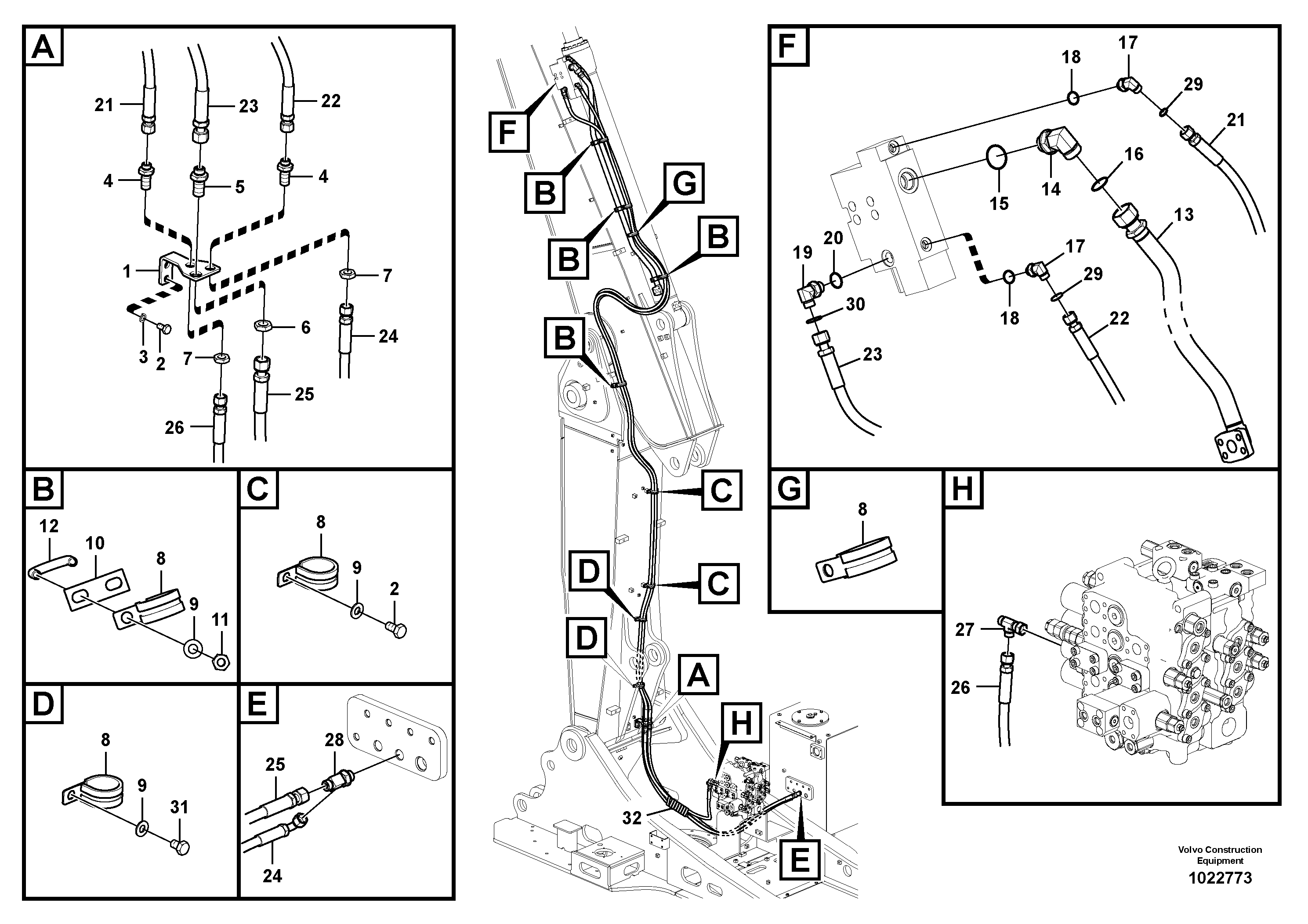 Timing gear casing VOE937801 VOLVO