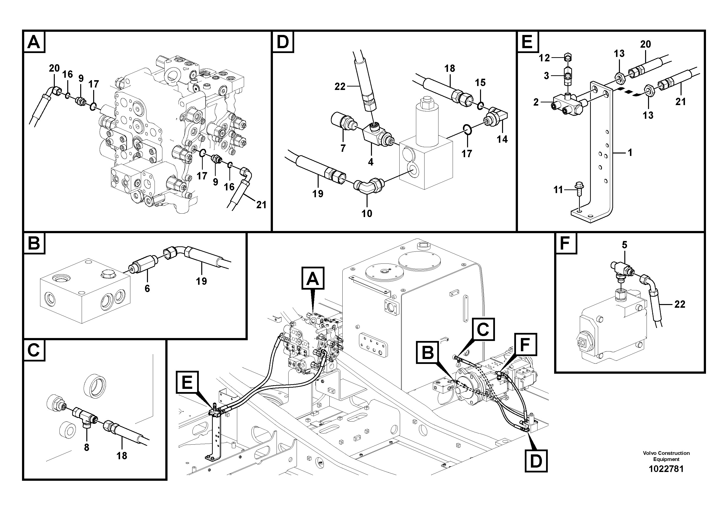 Valve Assembly, Stop VOE14538921 VOLVO