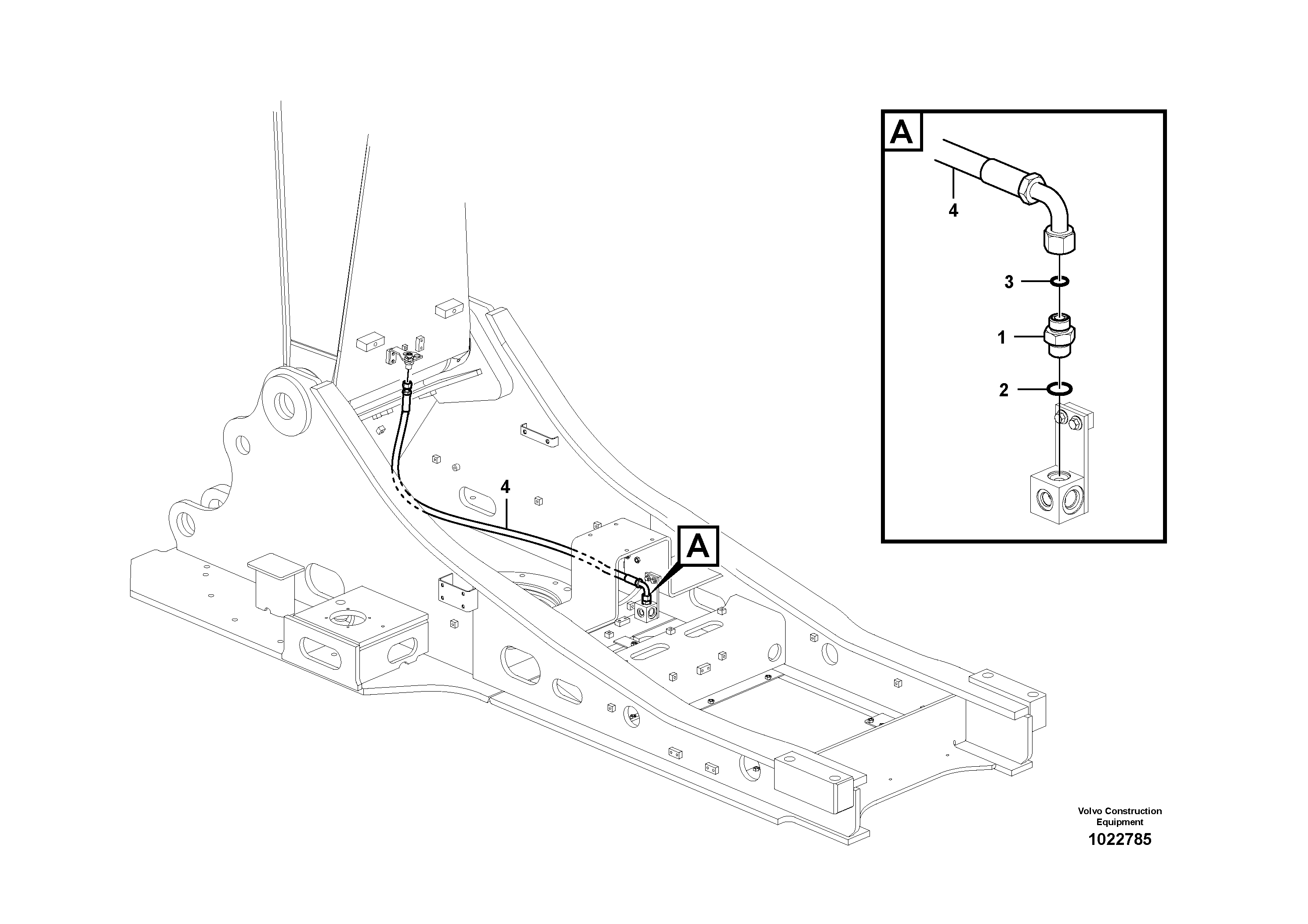 Timing gear casing VOE937720 VOLVO