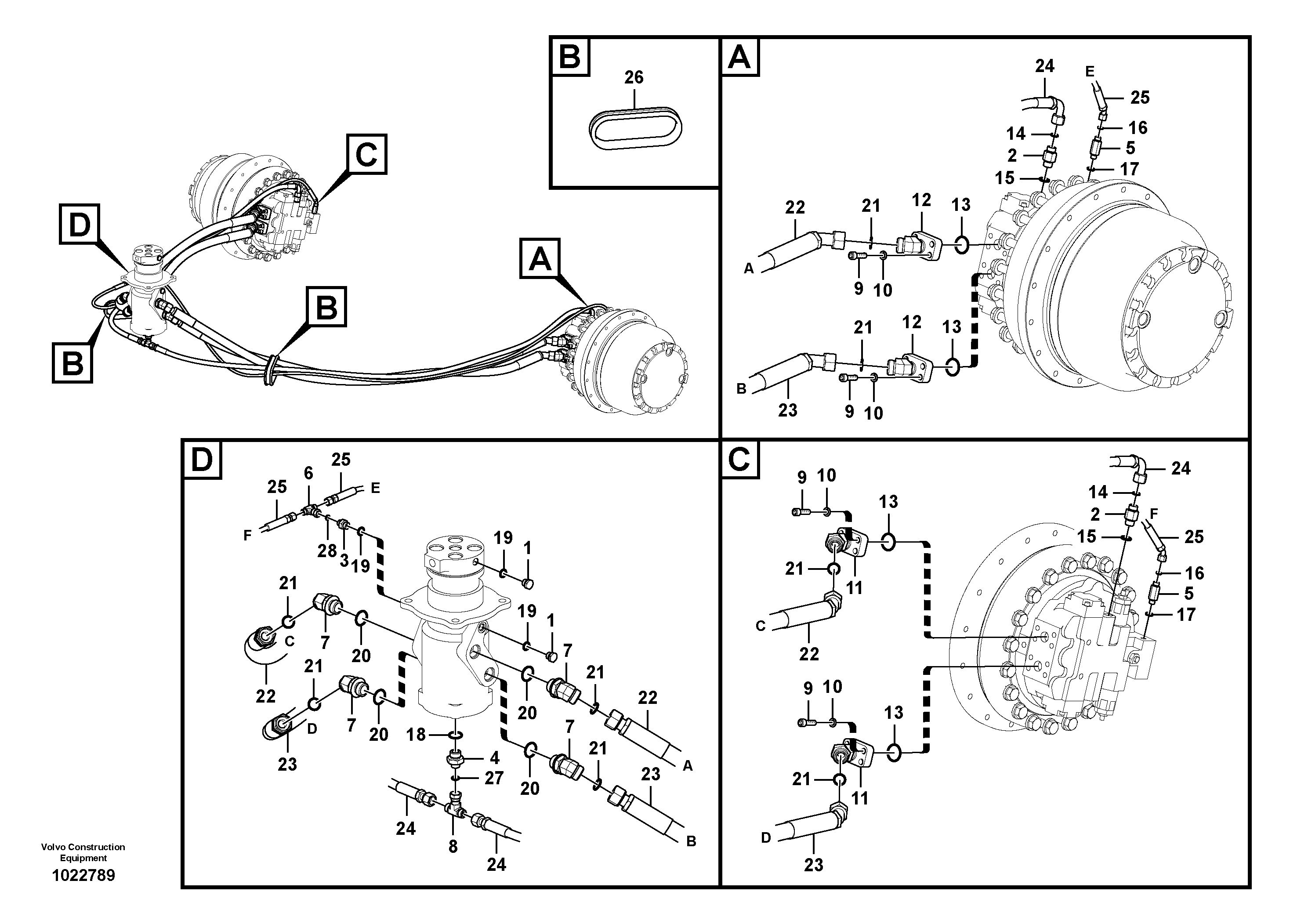Timing gear casing VOE936759 VOLVO