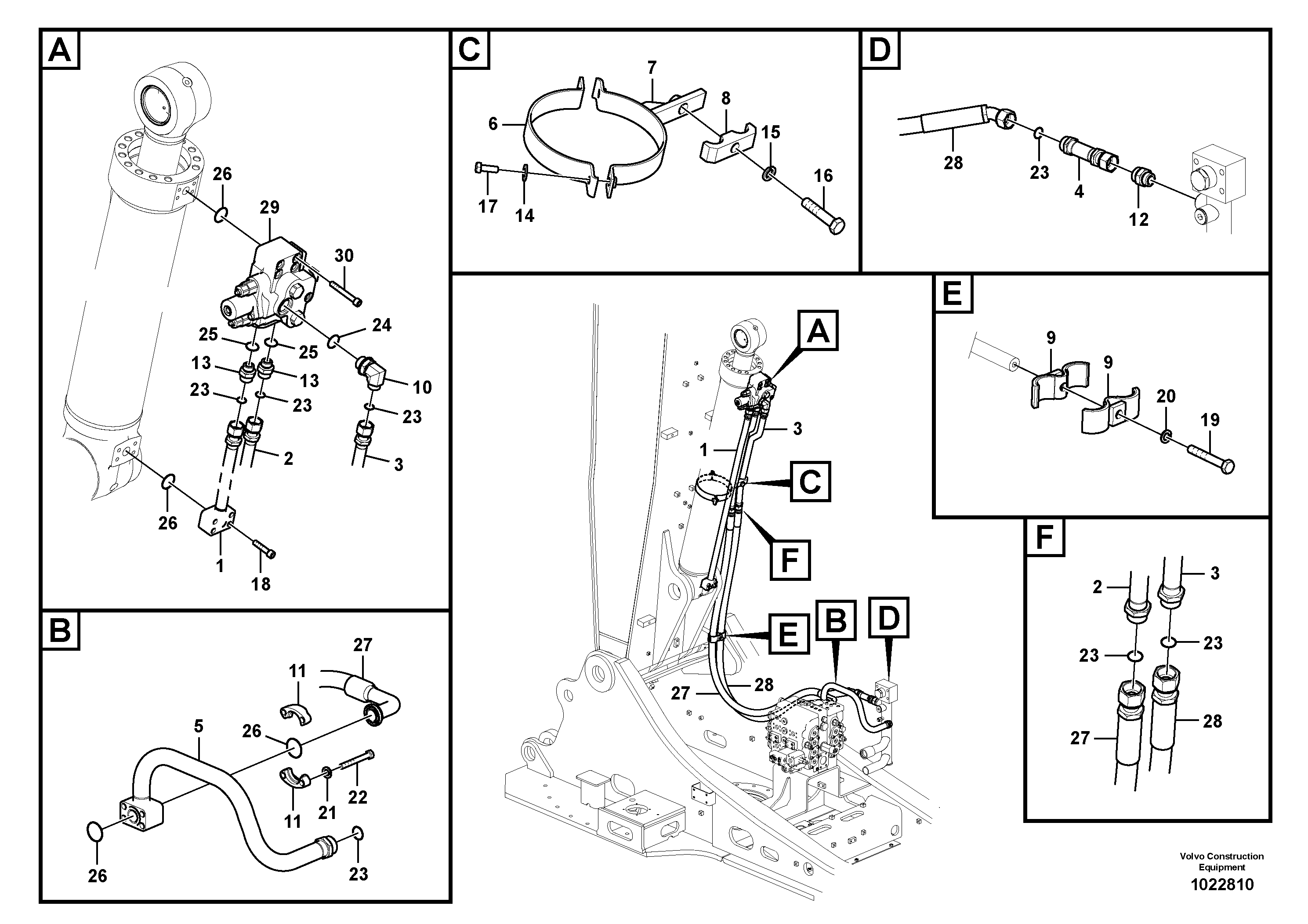 Timing gear casing VOE937732 VOLVO