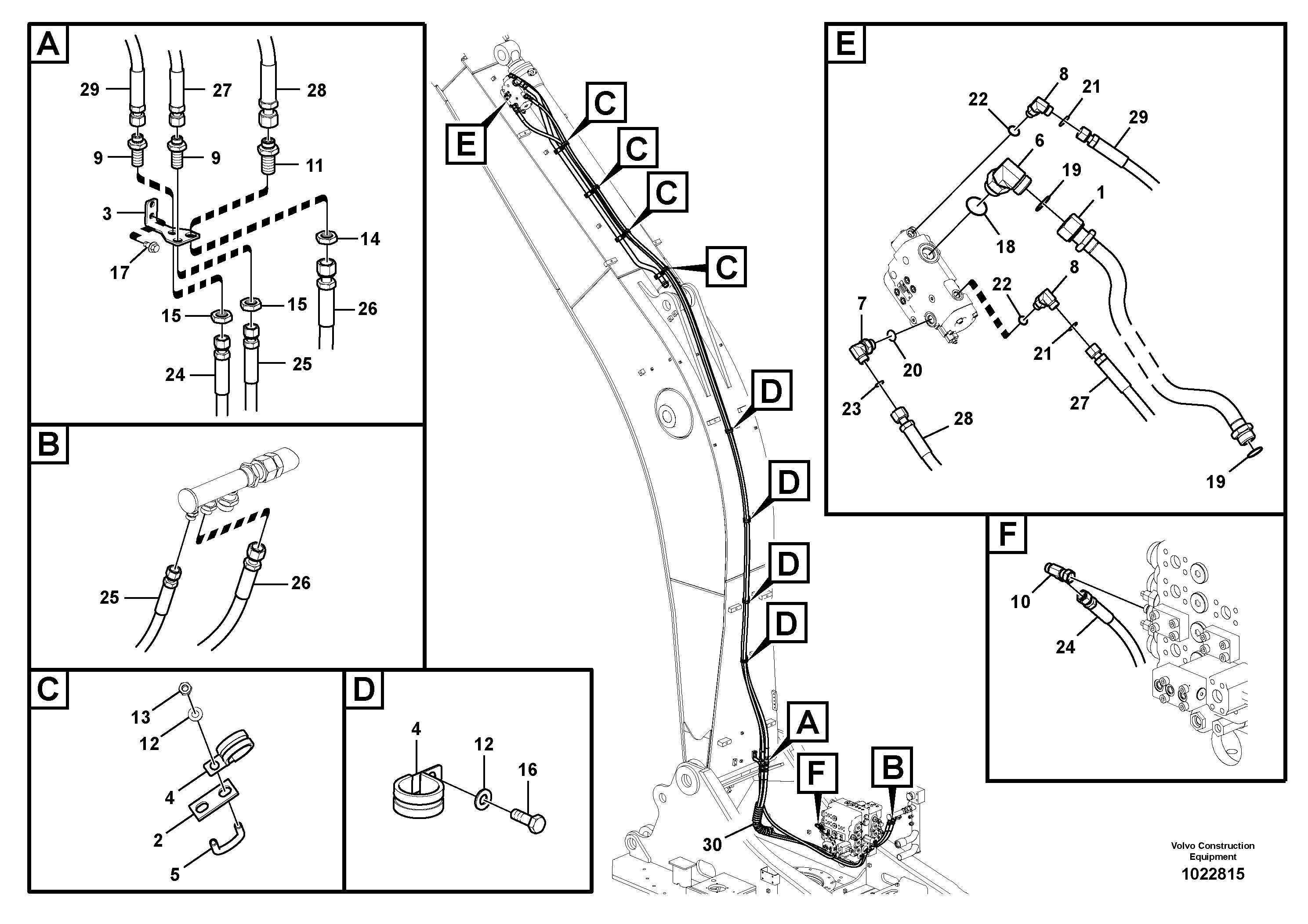 Timing gear casing VOE936267 VOLVO