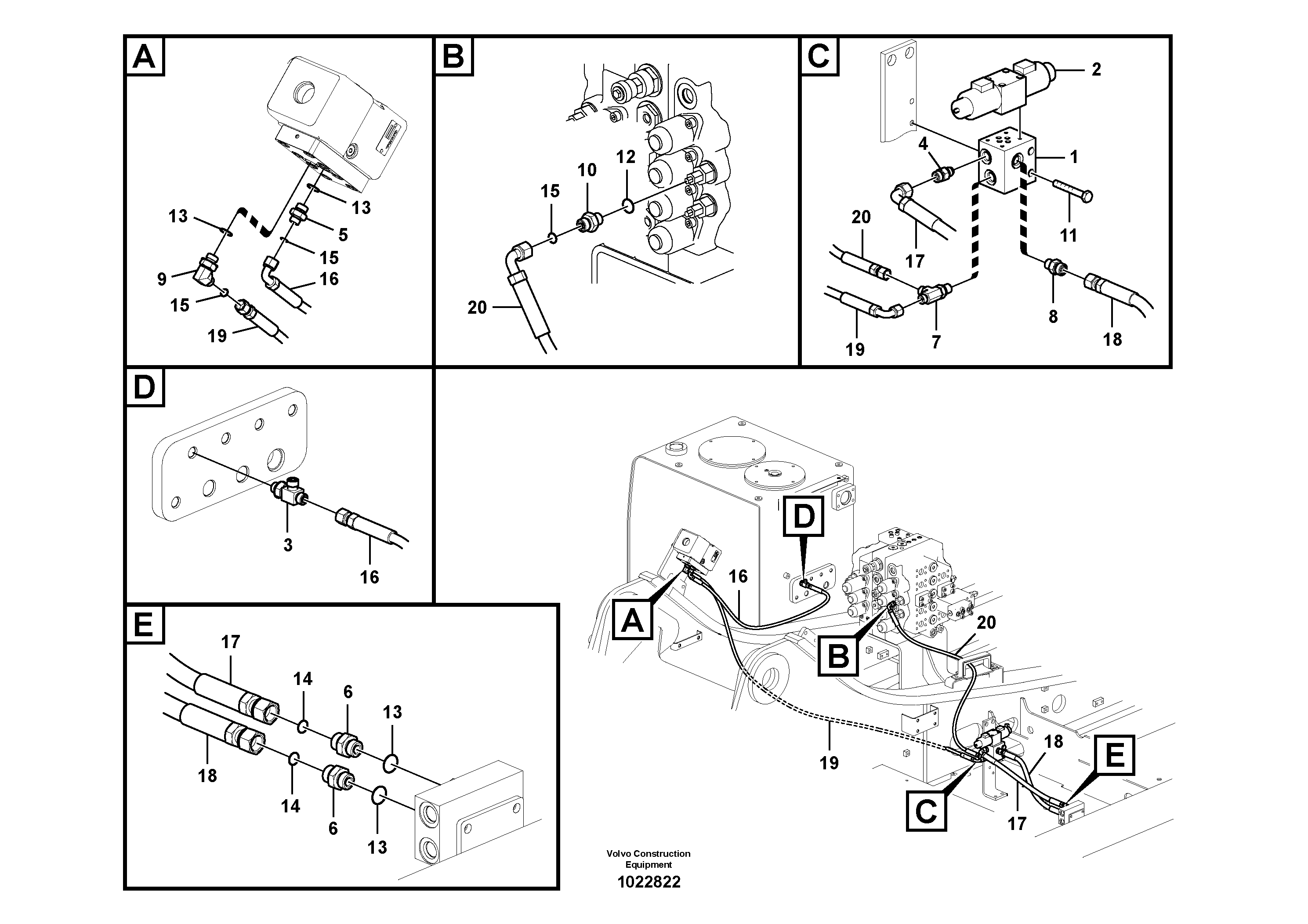 Timing gear casing VOE14881588 VOLVO