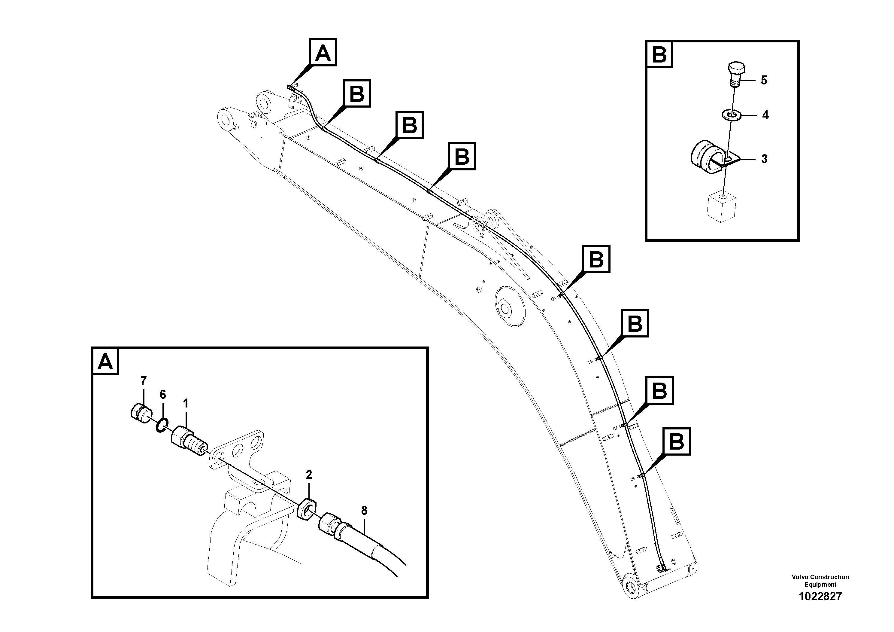 Timing gear casing VOE937358 VOLVO