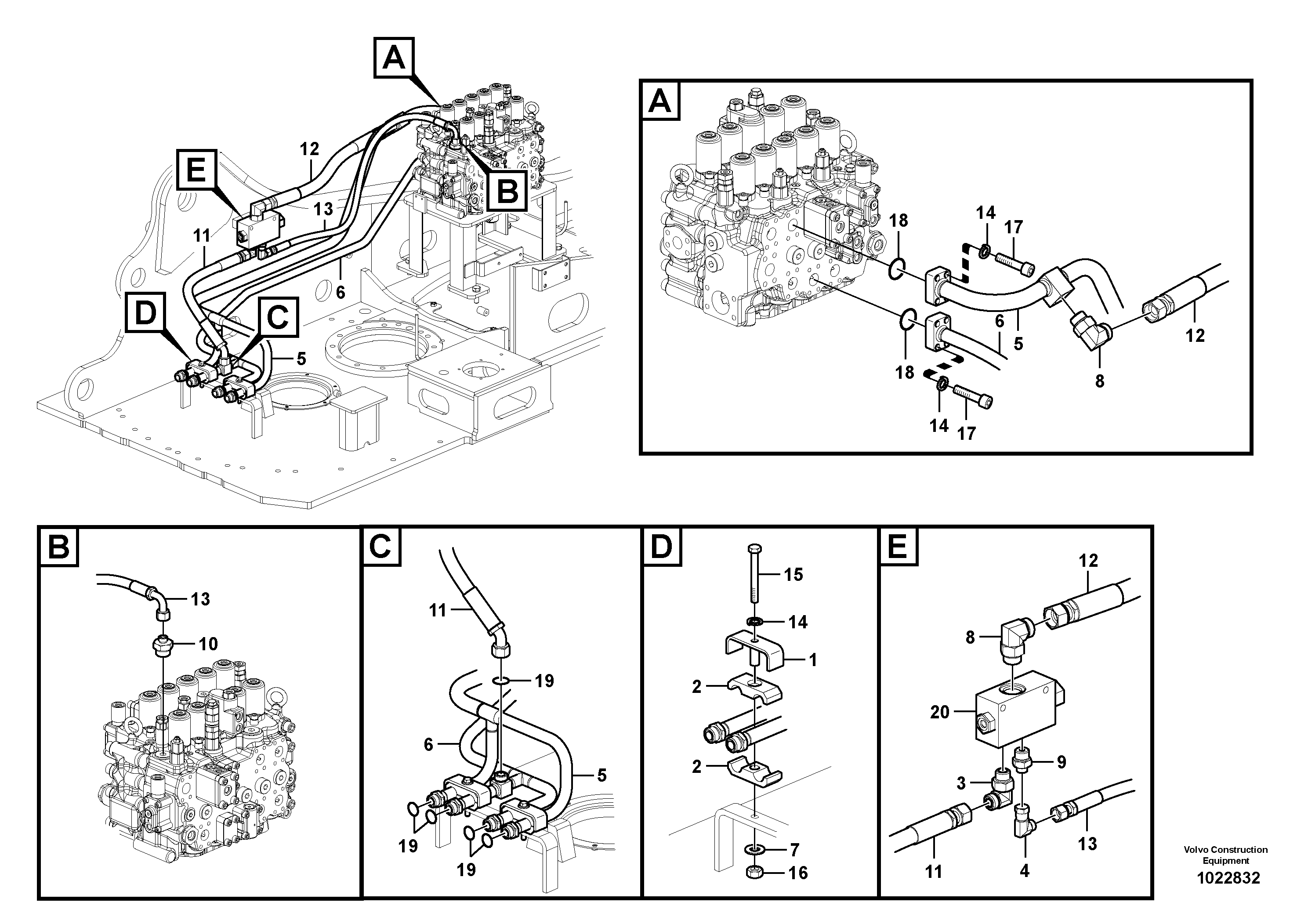 Timing gear casing VOE937258 VOLVO