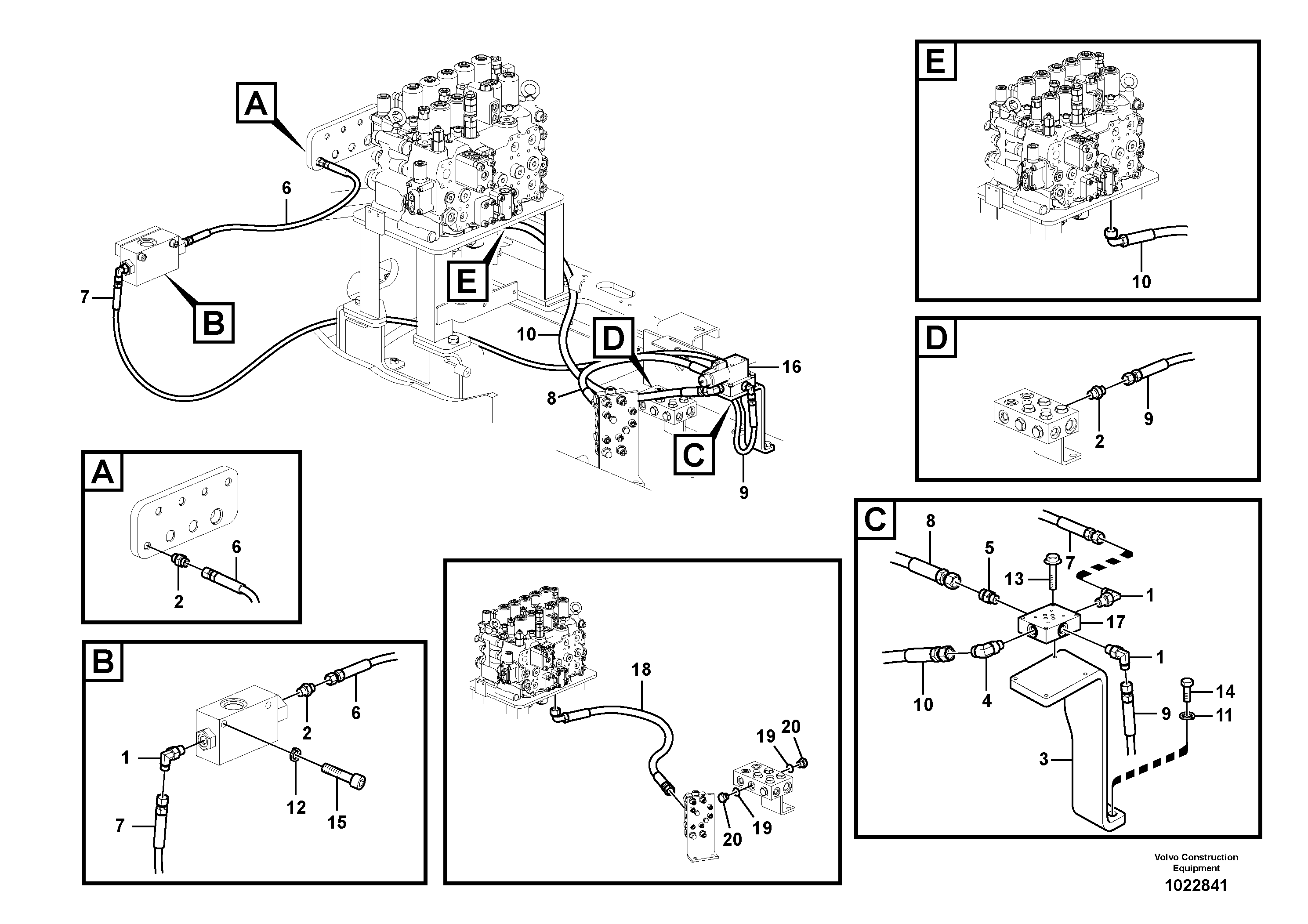 Timing gear casing VOE936748 VOLVO