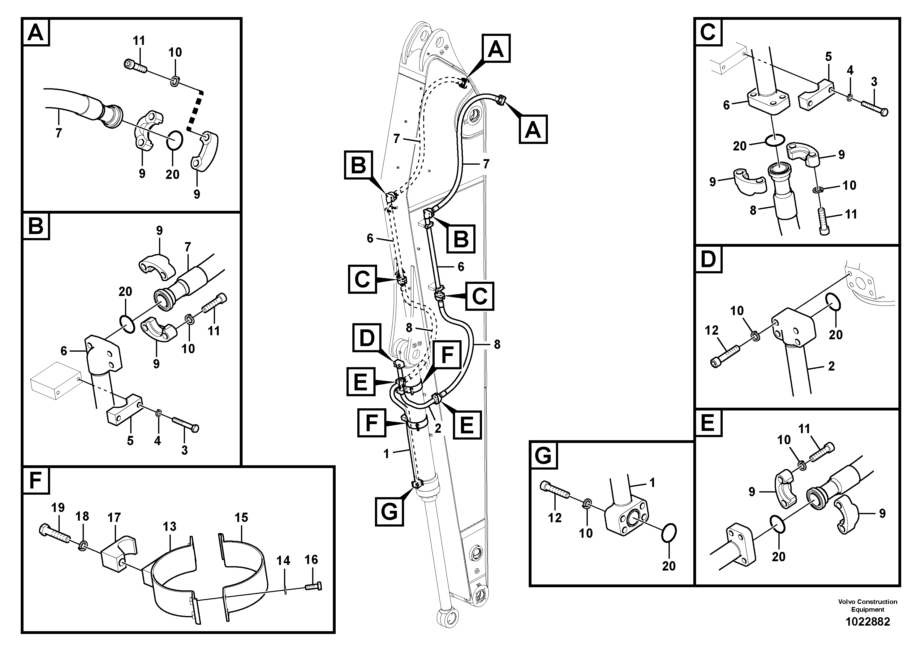 Timing gear casing VOE937321 VOLVO