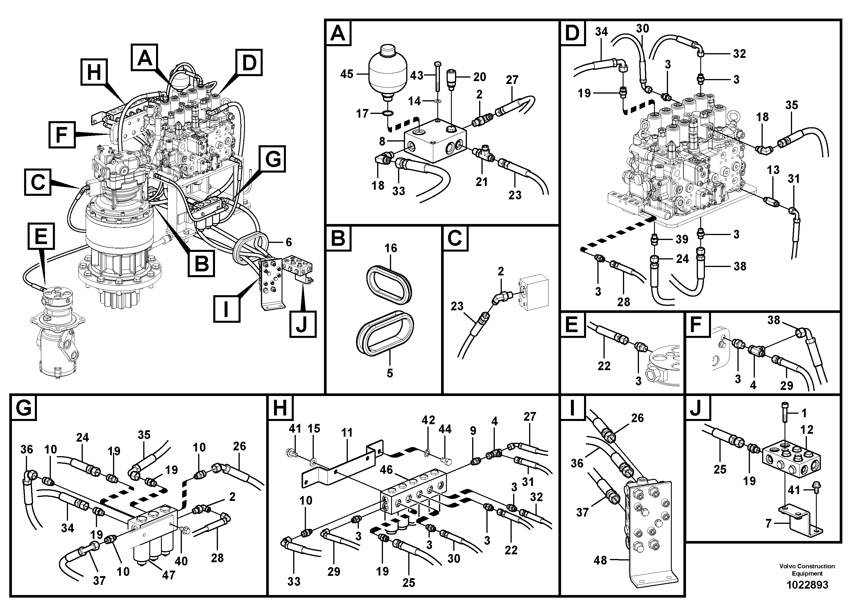 Timing gear casing VOE936823 VOLVO