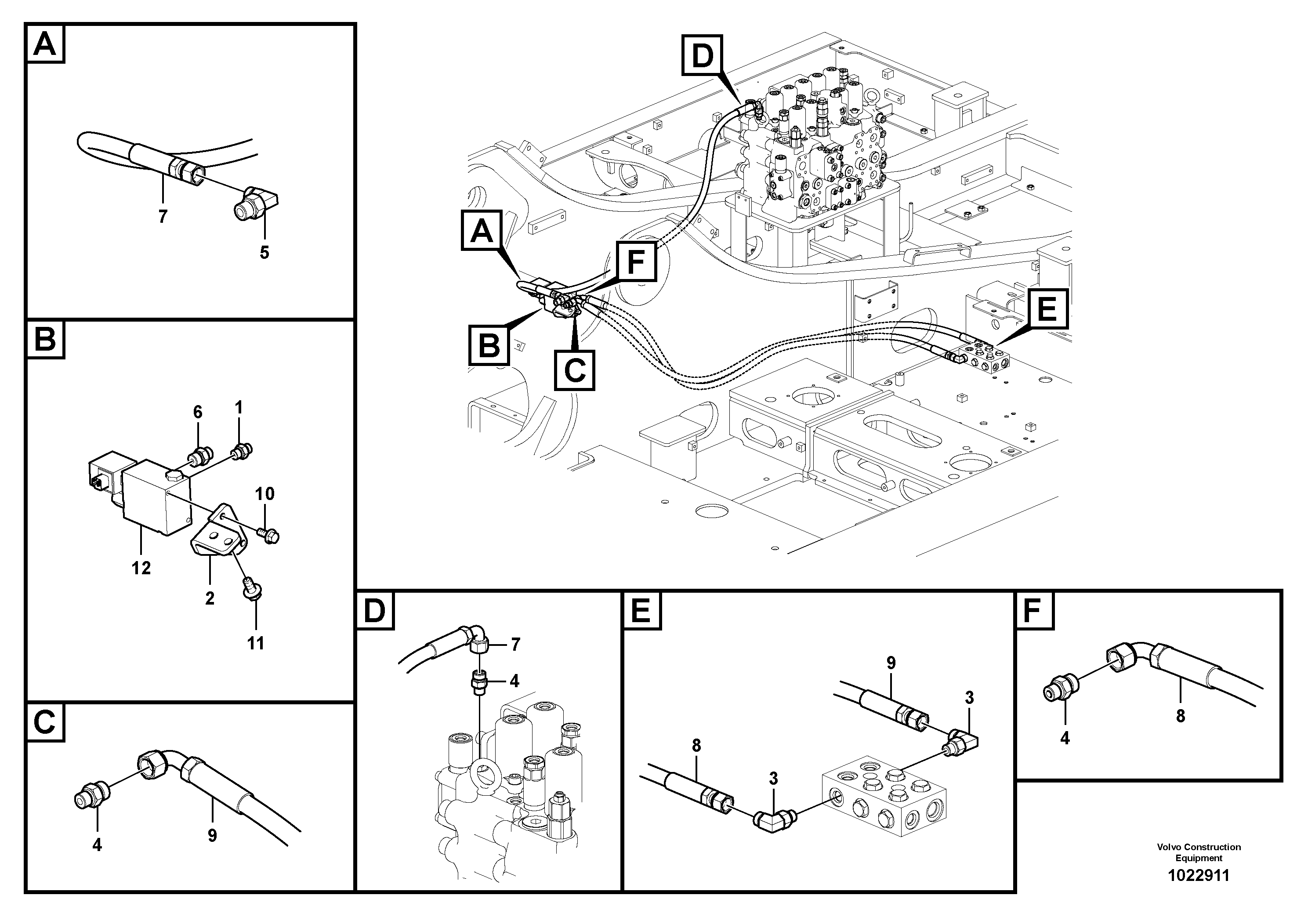 Timing gear casing VOE936675 VOLVO