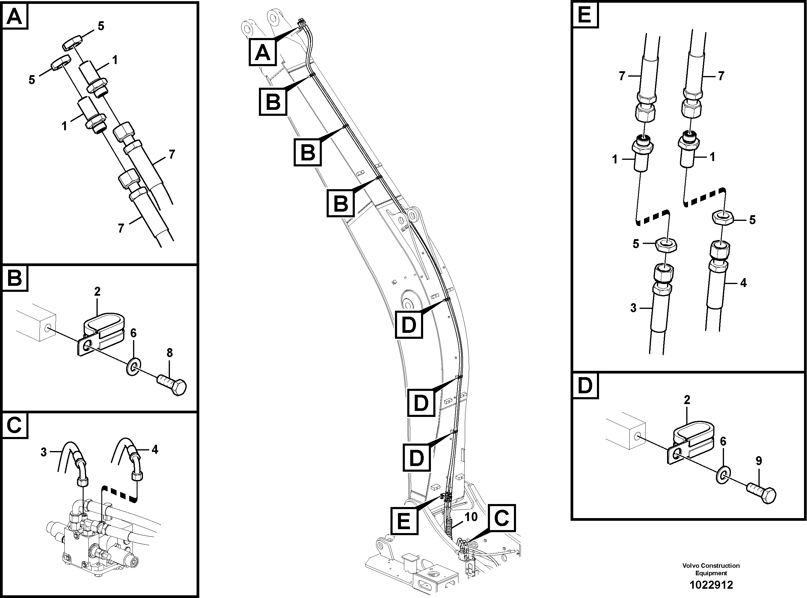 Timing gear casing VOE937653 VOLVO