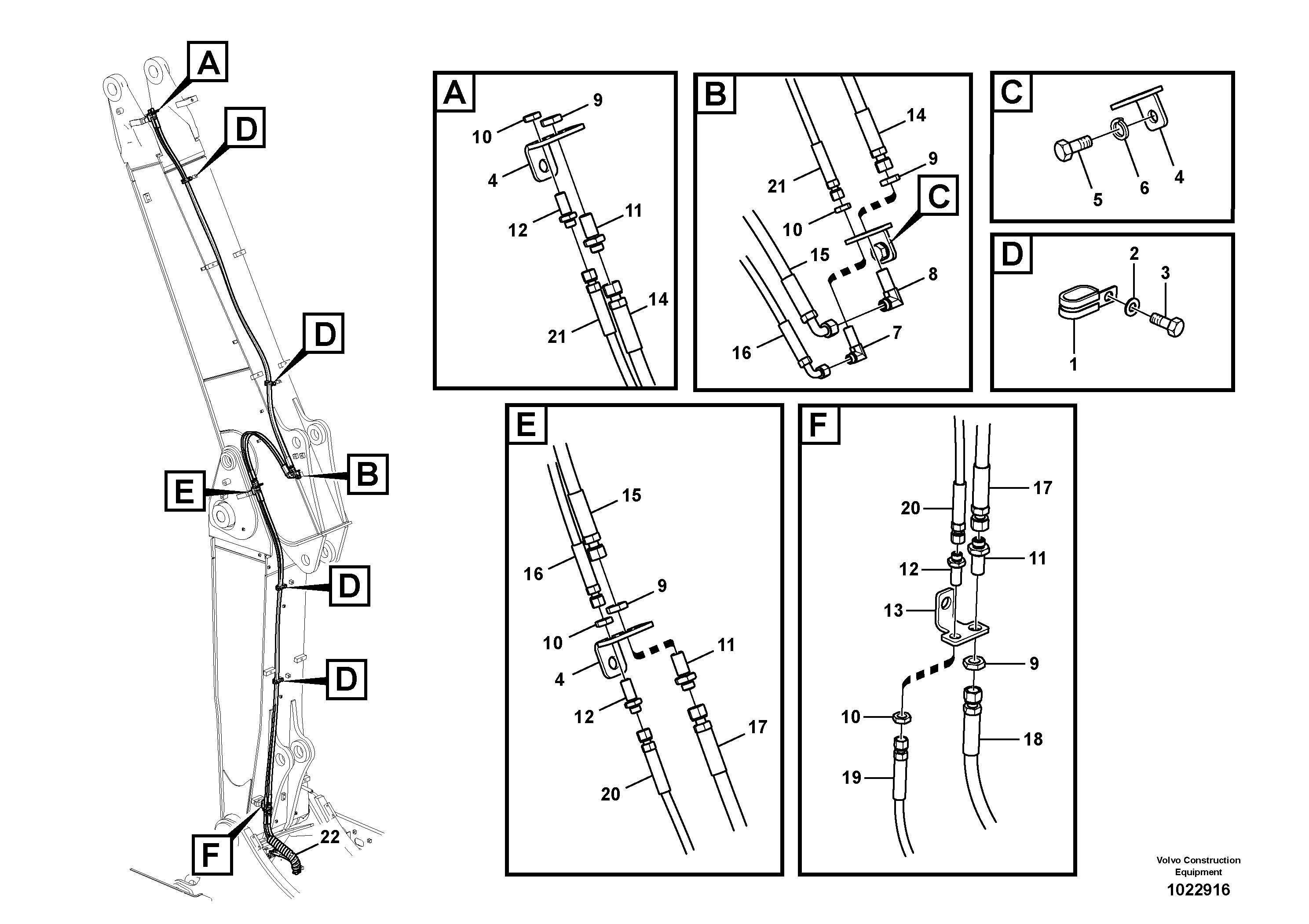 Timing gear casing VOE936185 VOLVO