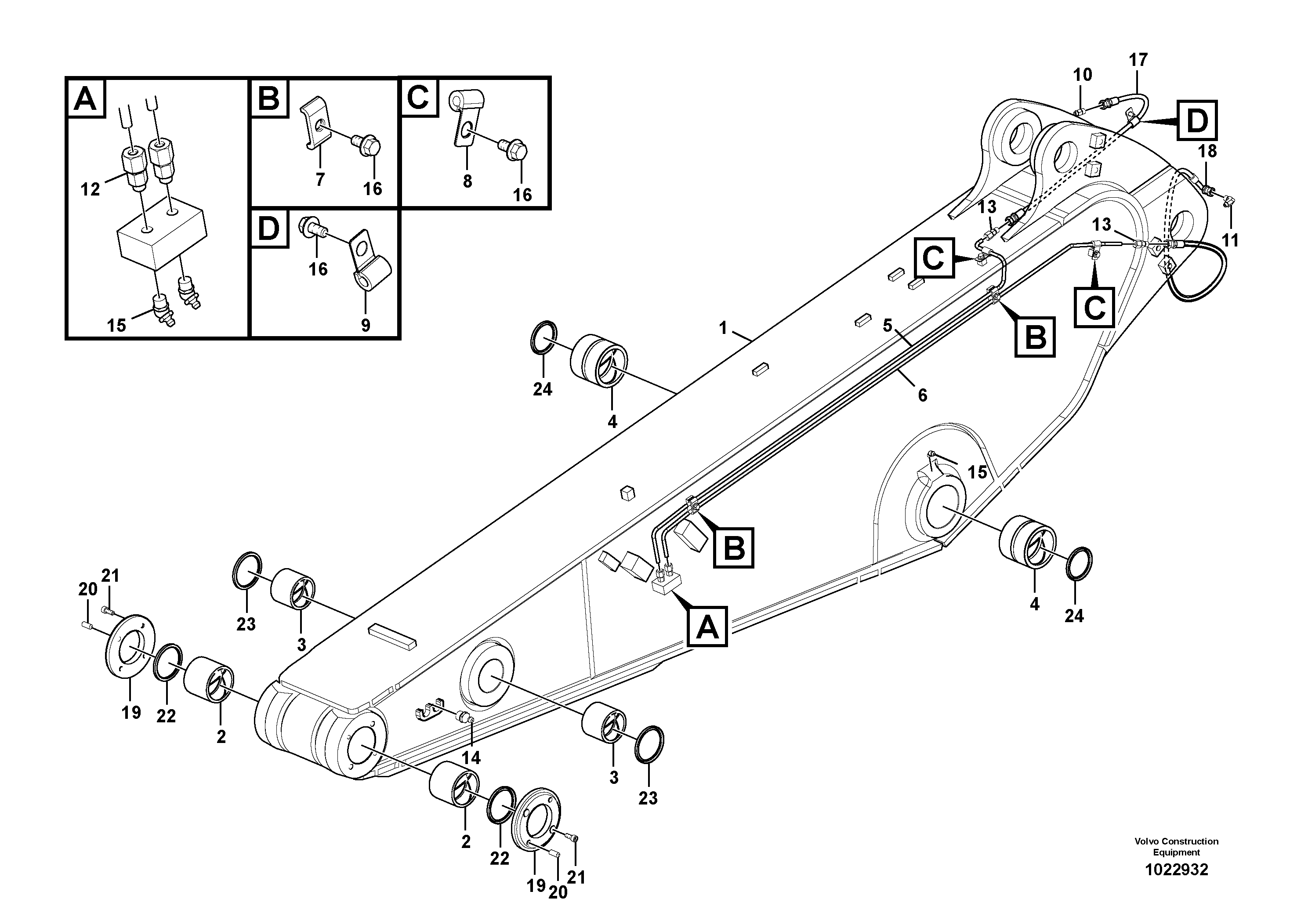 Pipe VOE14543232 VOLVO