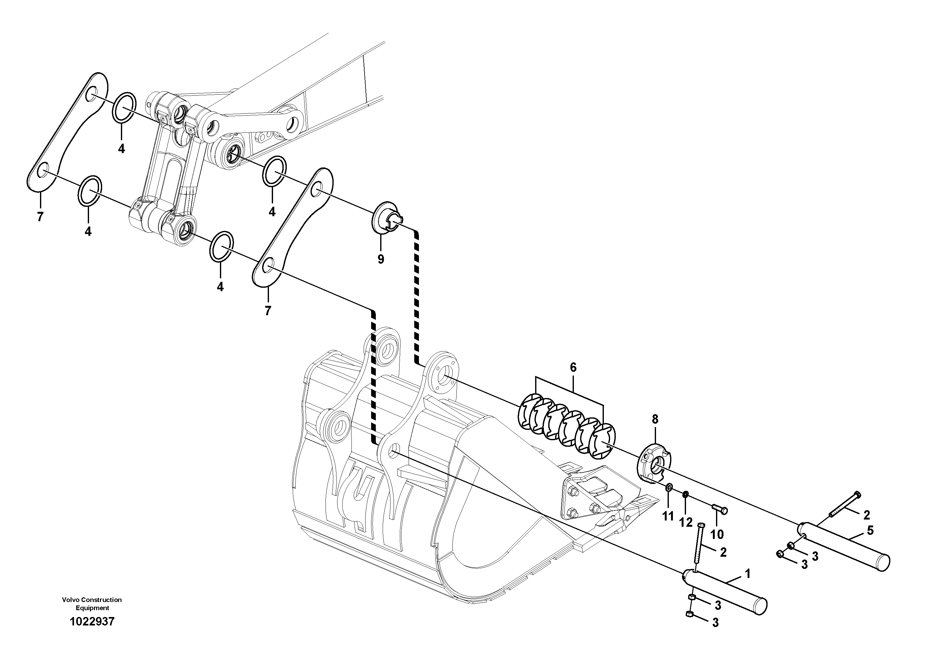 Маслоотражающее кольцо VOE14547825 VOLVO