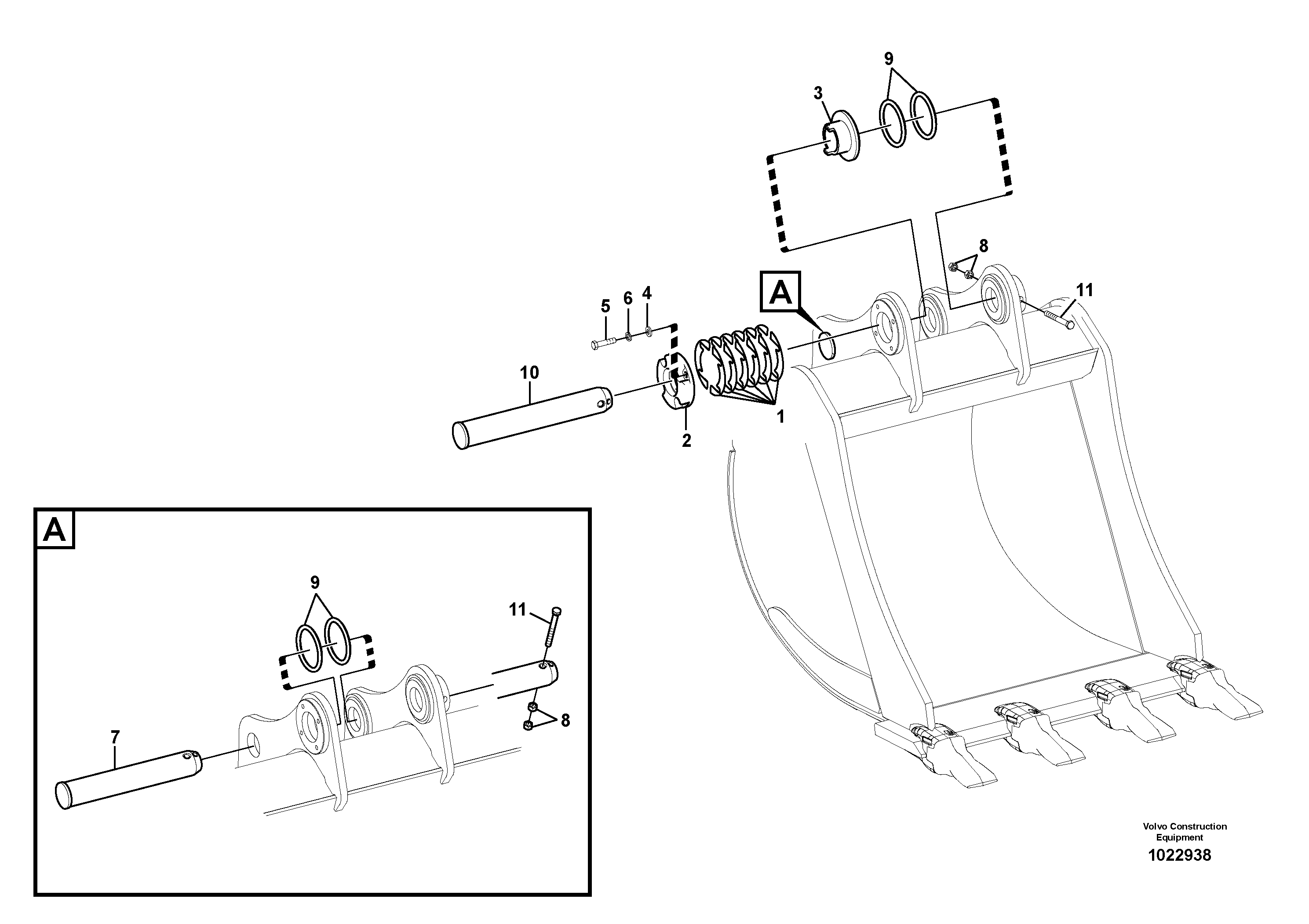 Swg Lk Cylinder VOE14650979 VOLVO