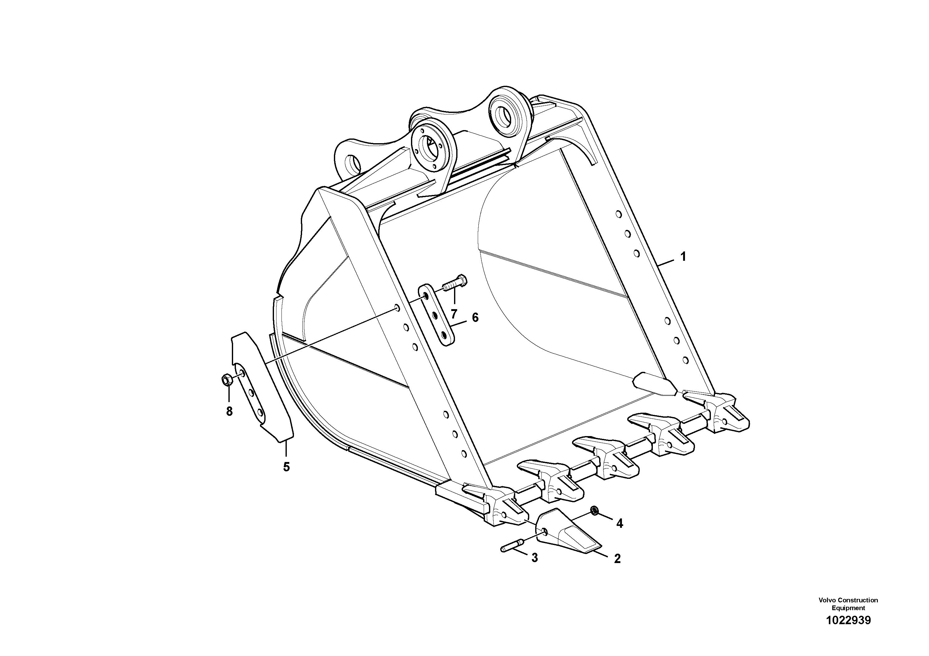 Bucket VOE14624211 VOLVO