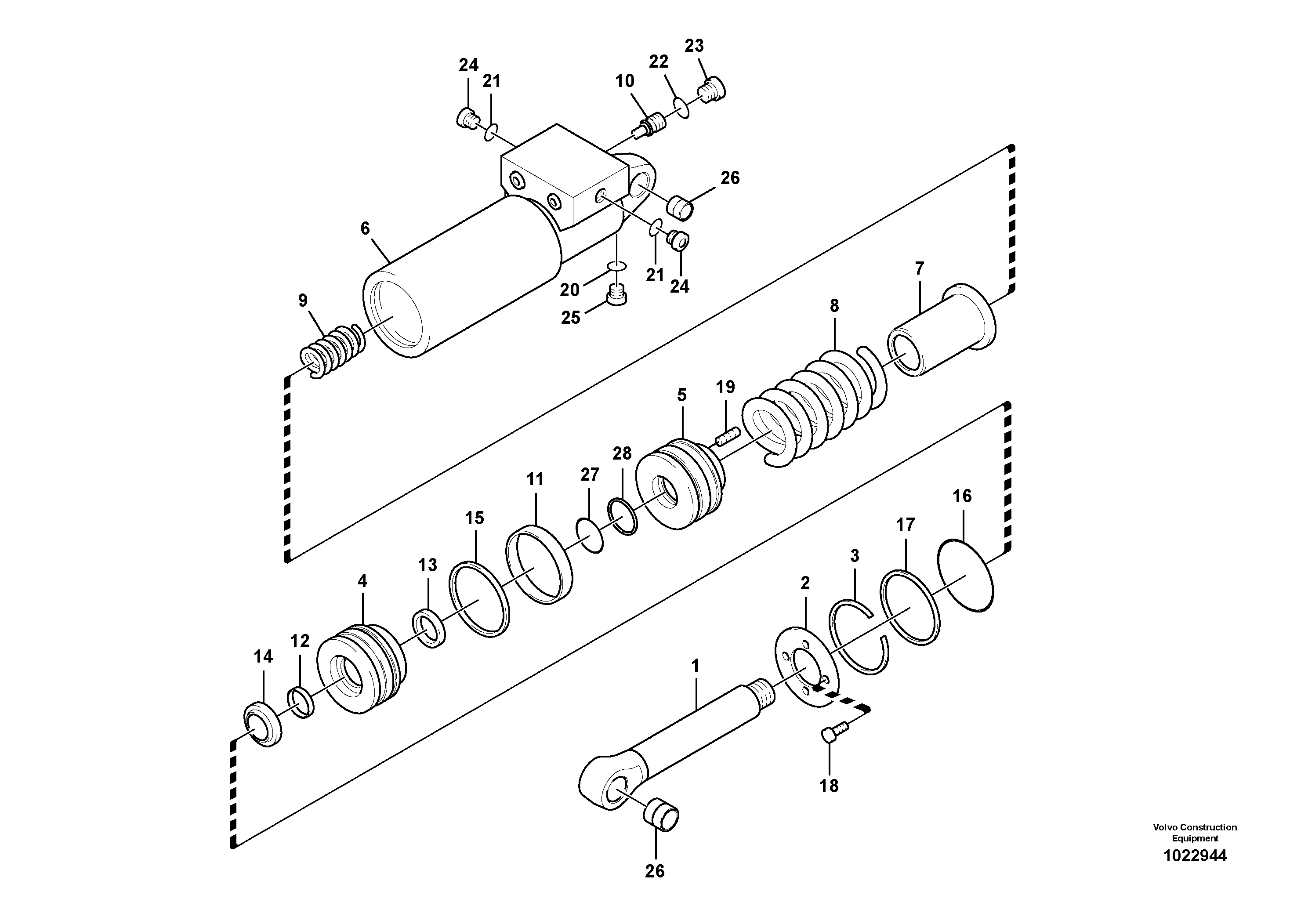 Engine heater VOE994784 VOLVO