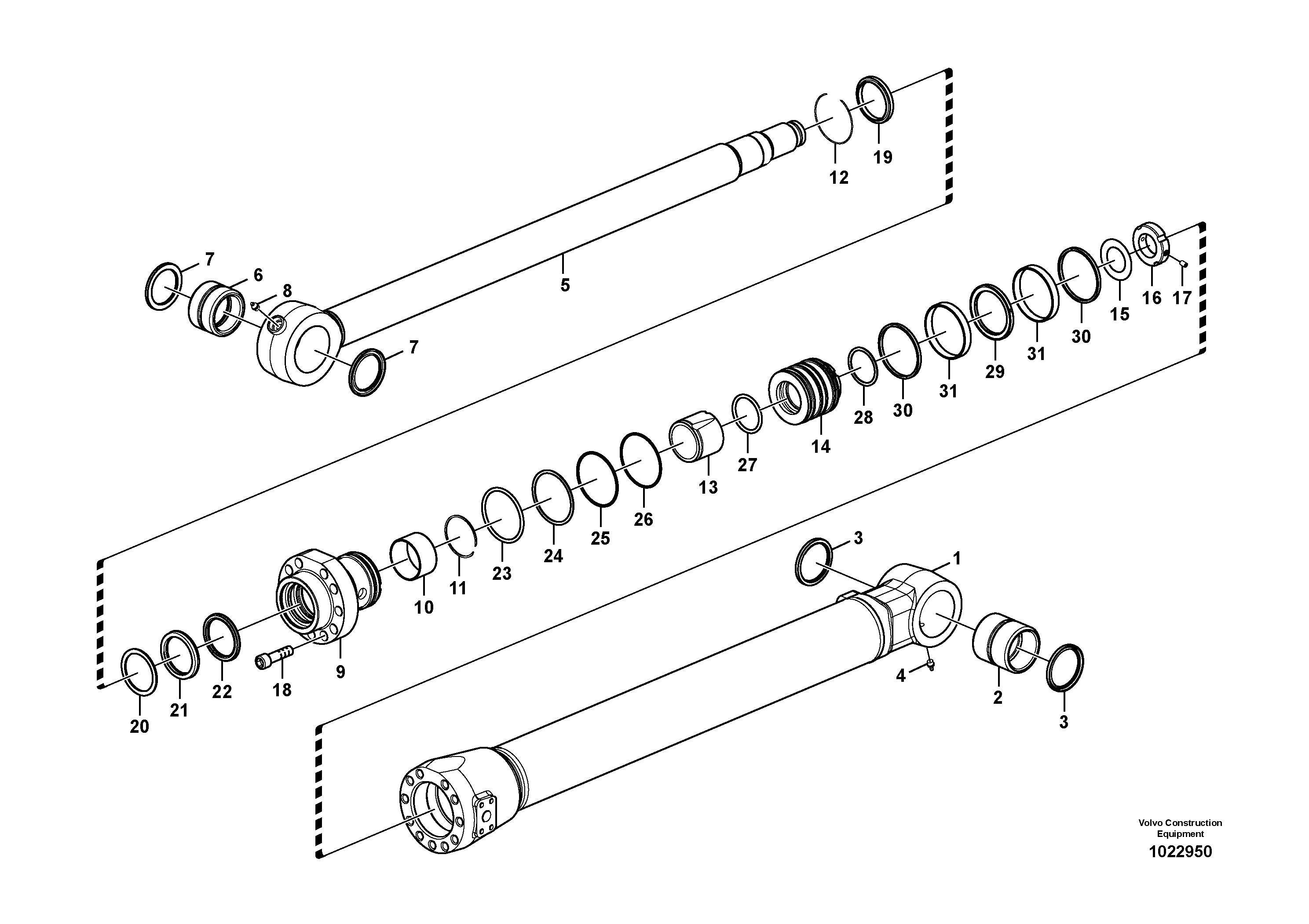 Fuel miser valve VOE14541963 VOLVO
