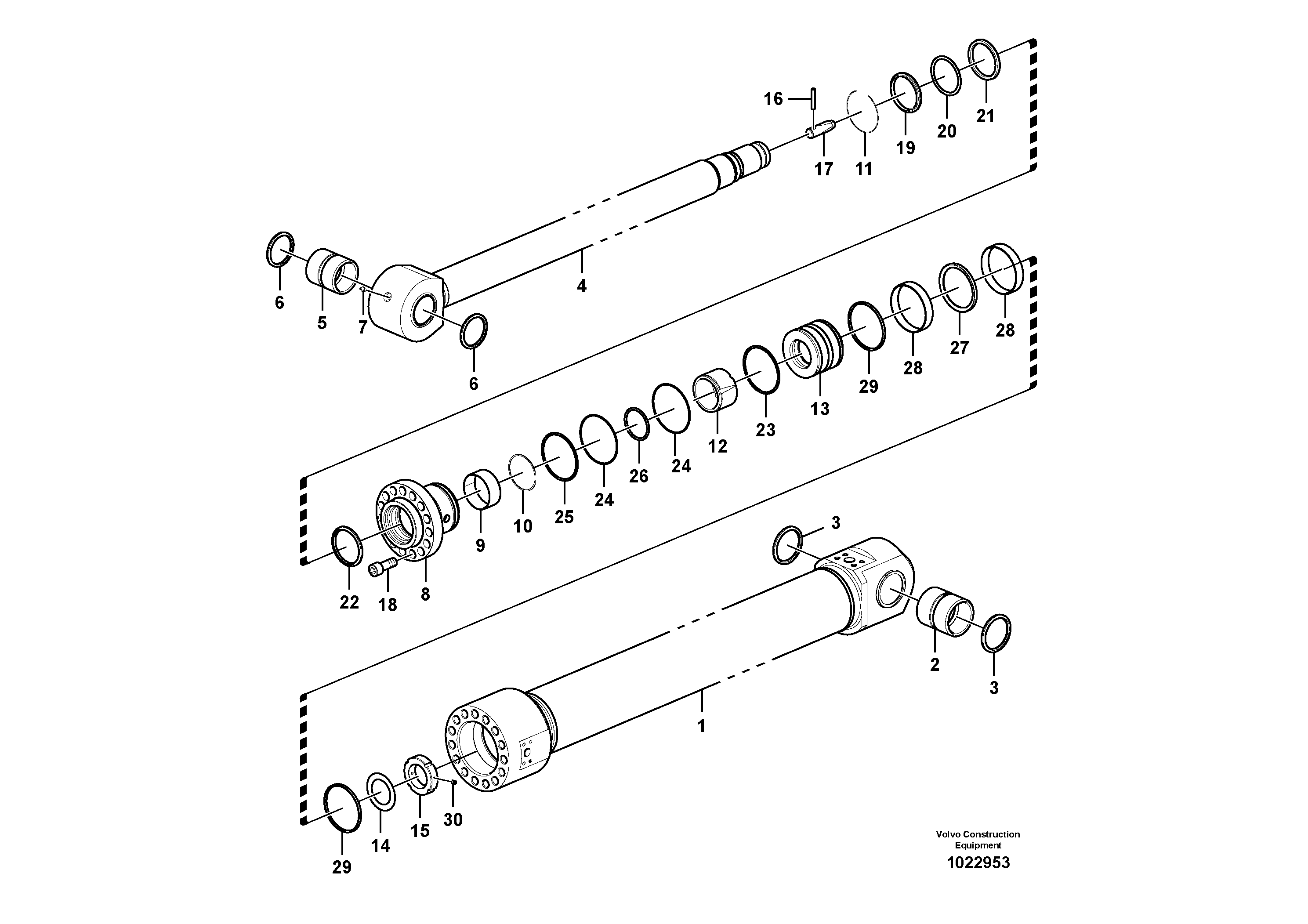 Disc wheel - ET 29.5 VOE14535789 VOLVO