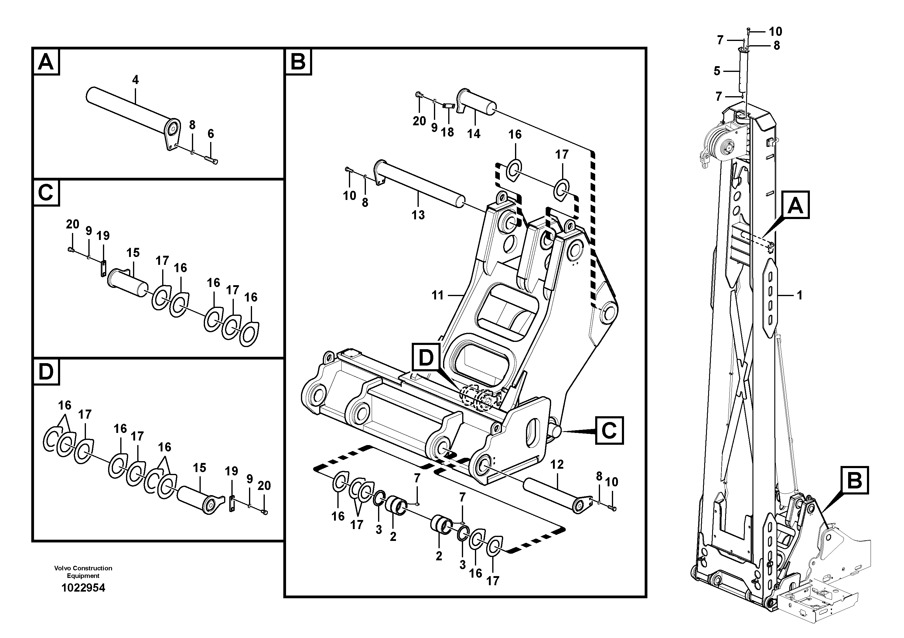 Adapter VOE14561485 VOLVO