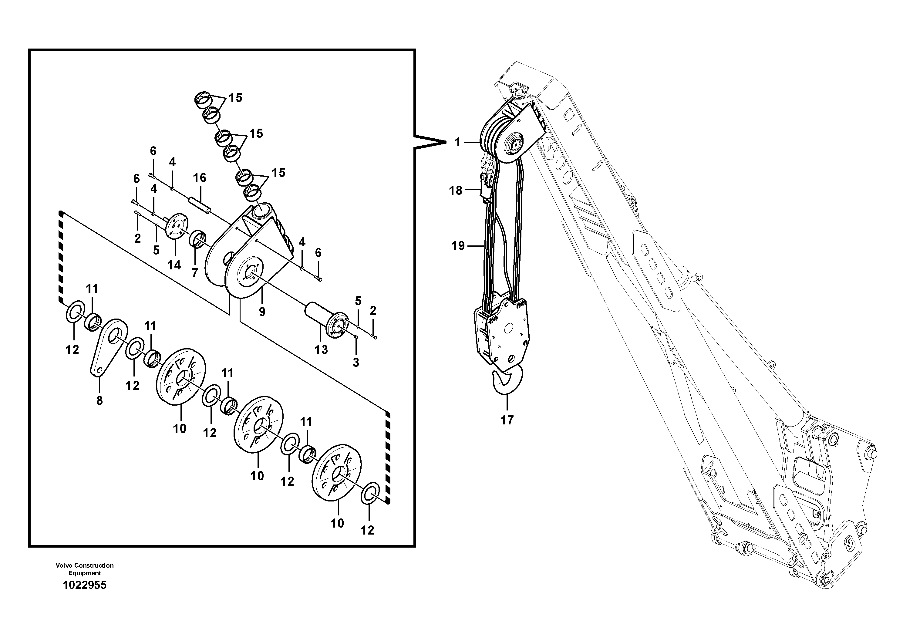 Frame VOE14575396 VOLVO