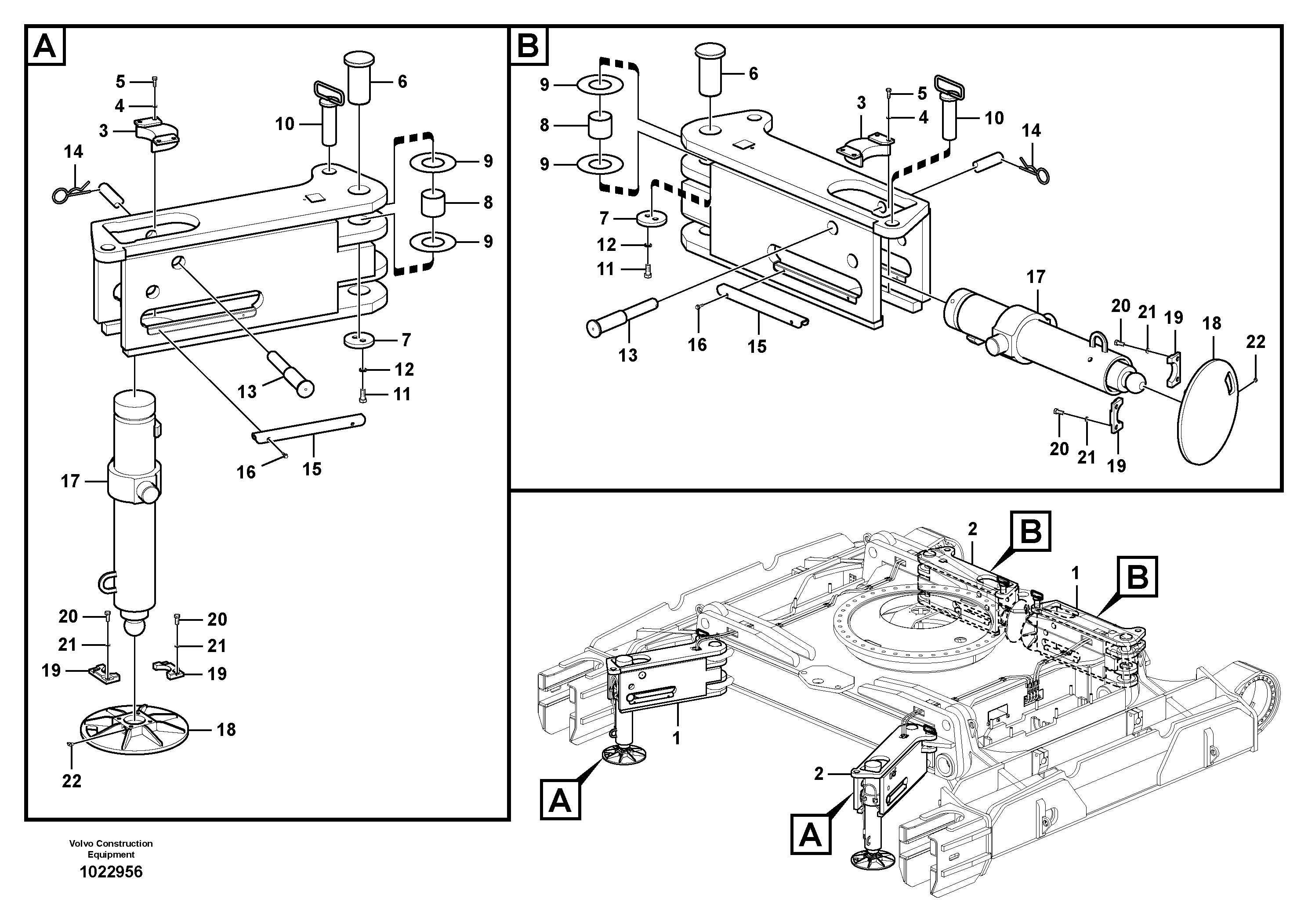 Rec.housing VOE14545267 VOLVO