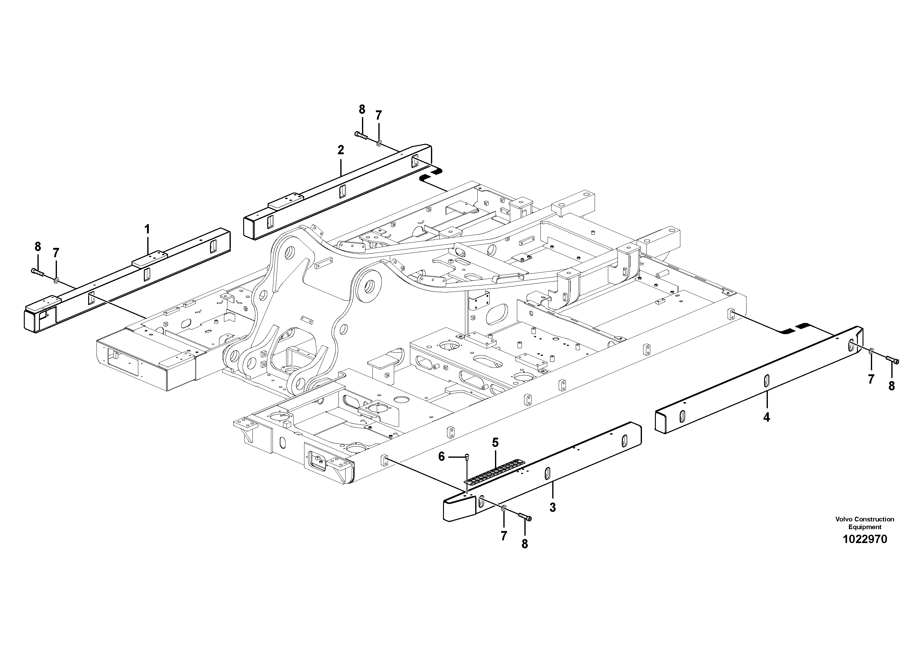 Cable harness,upper.s VOE14557899 VOLVO