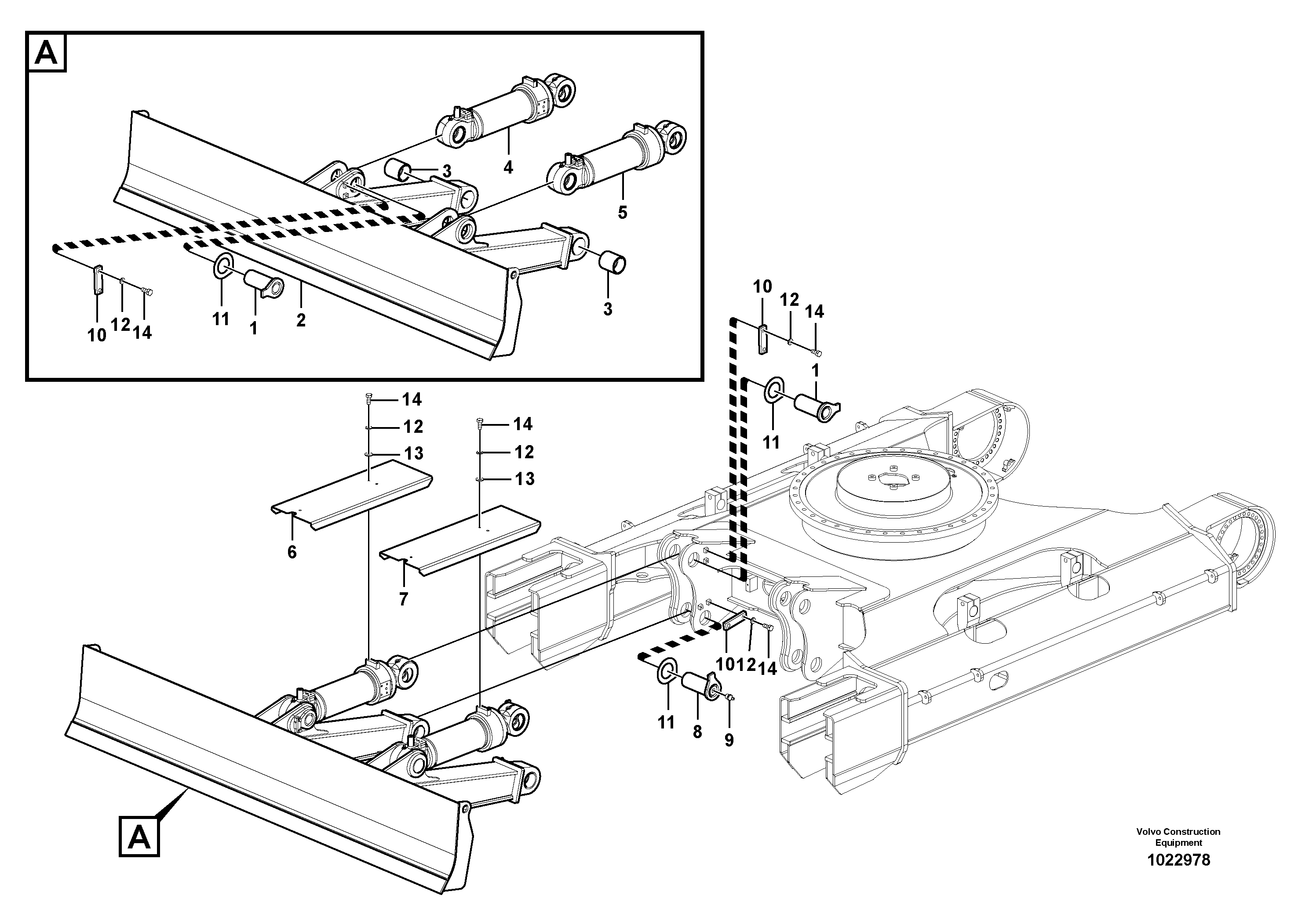 Bushing RM/VOE14538698 VOLVO