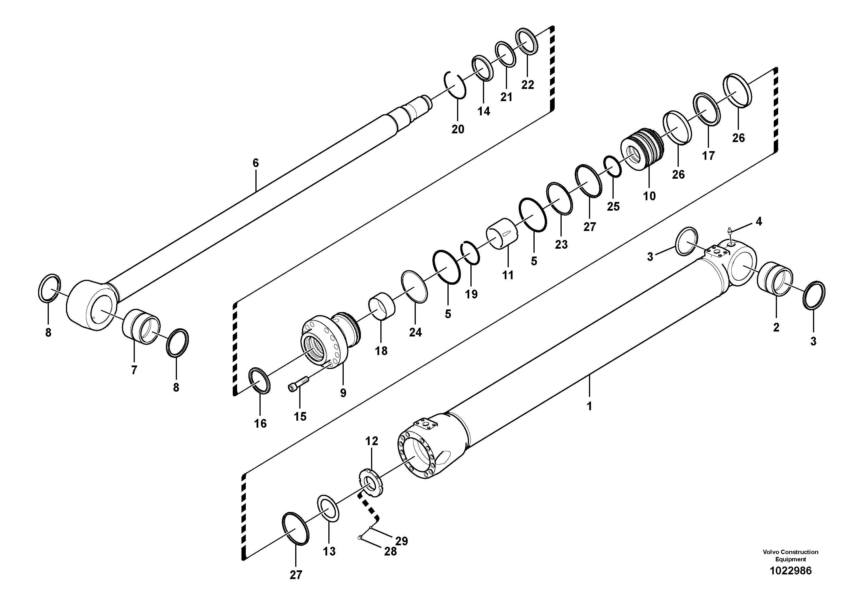 Tube VOE14539273 VOLVO