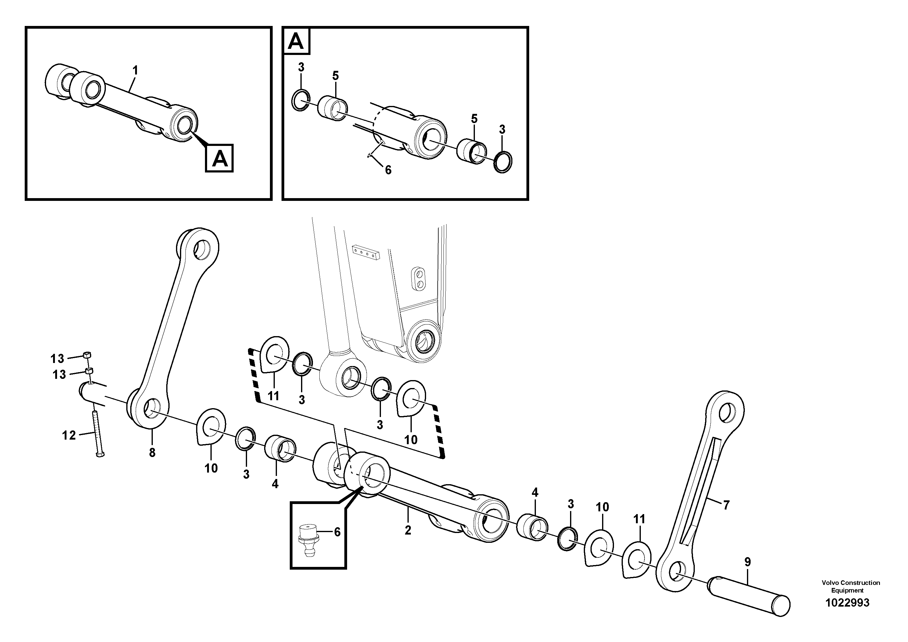 Connecting Rod VOE14548217 VOLVO