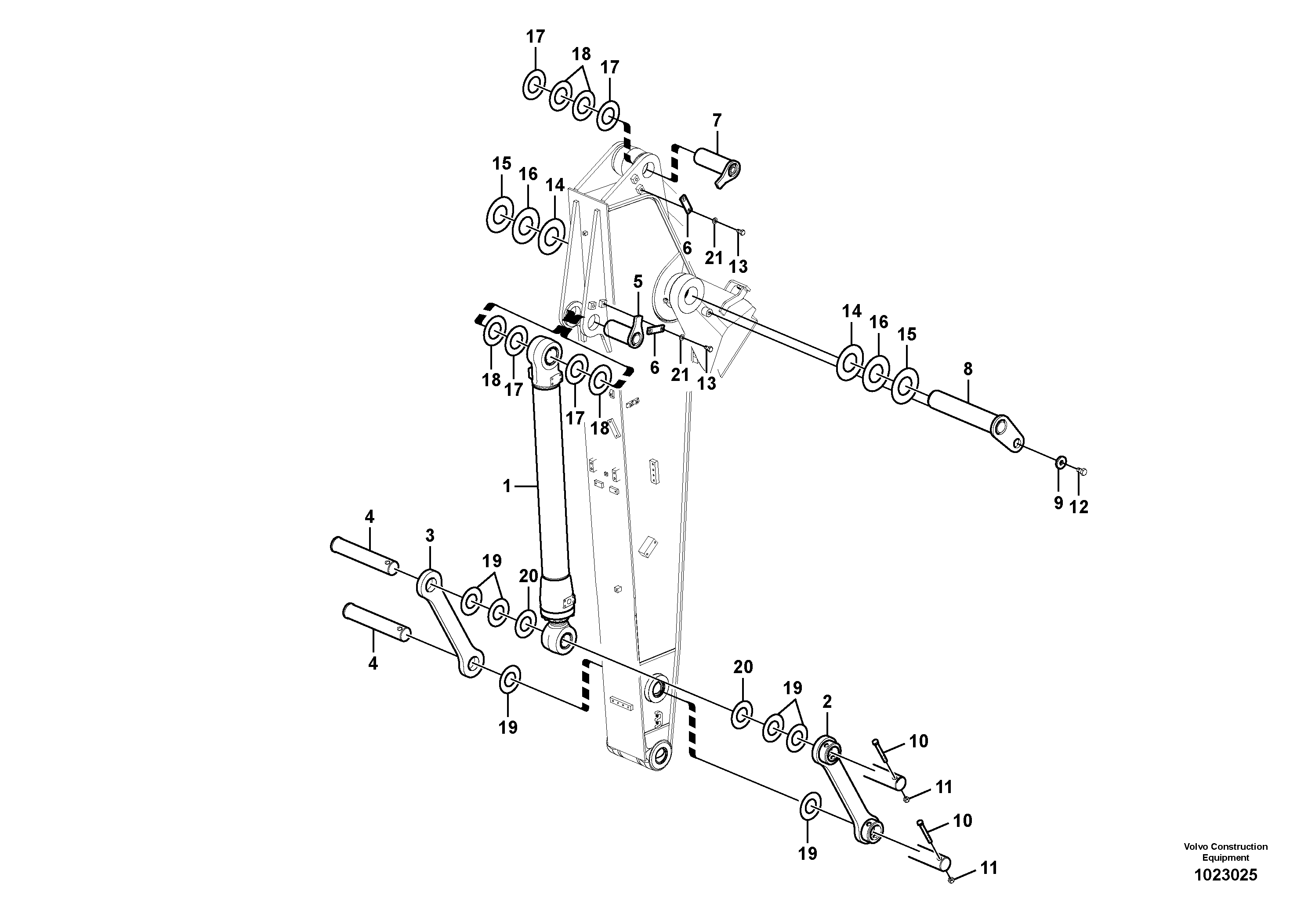 Door,valve housing VOE14547233 VOLVO