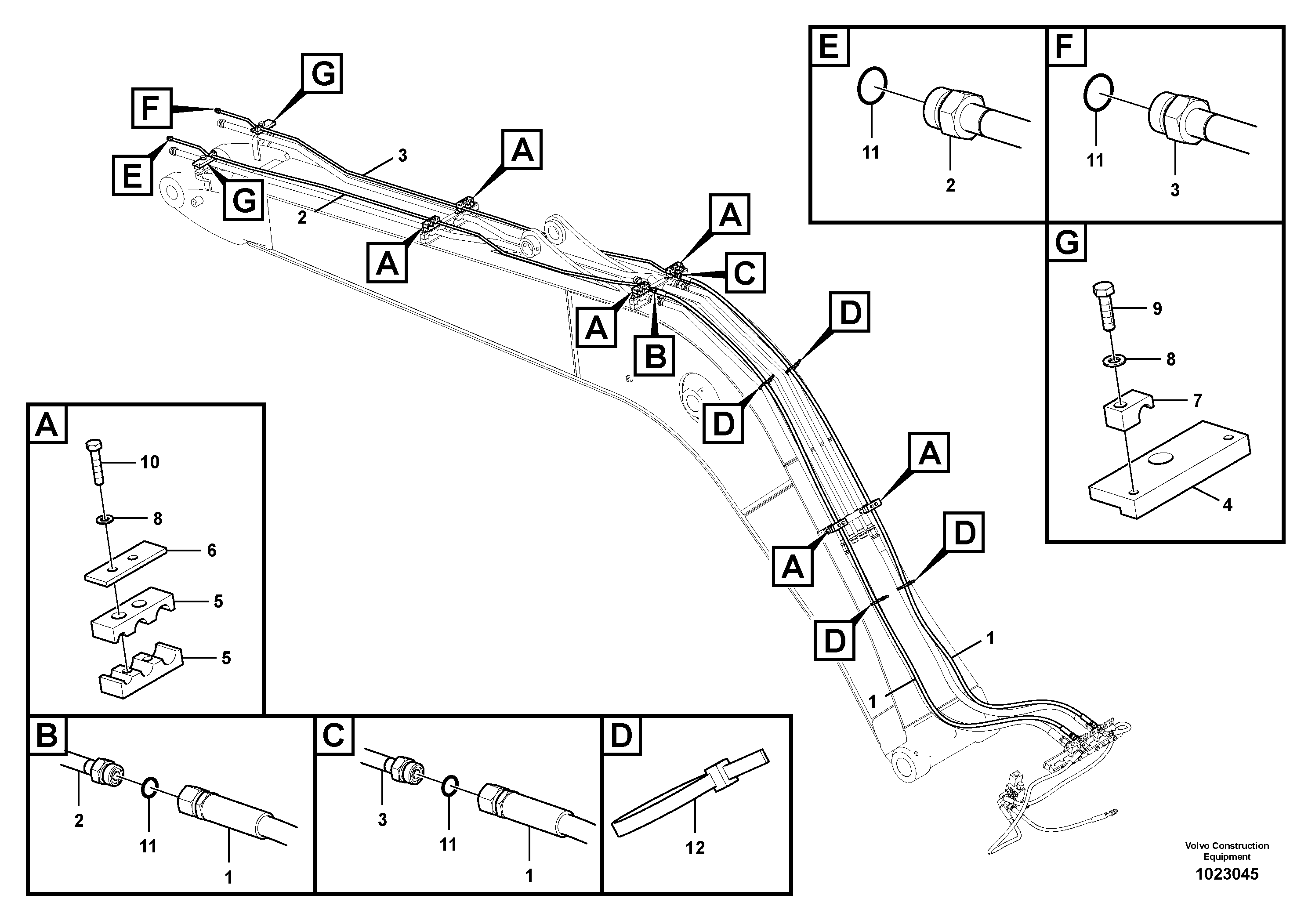 Timing gear casing VOE937911 VOLVO