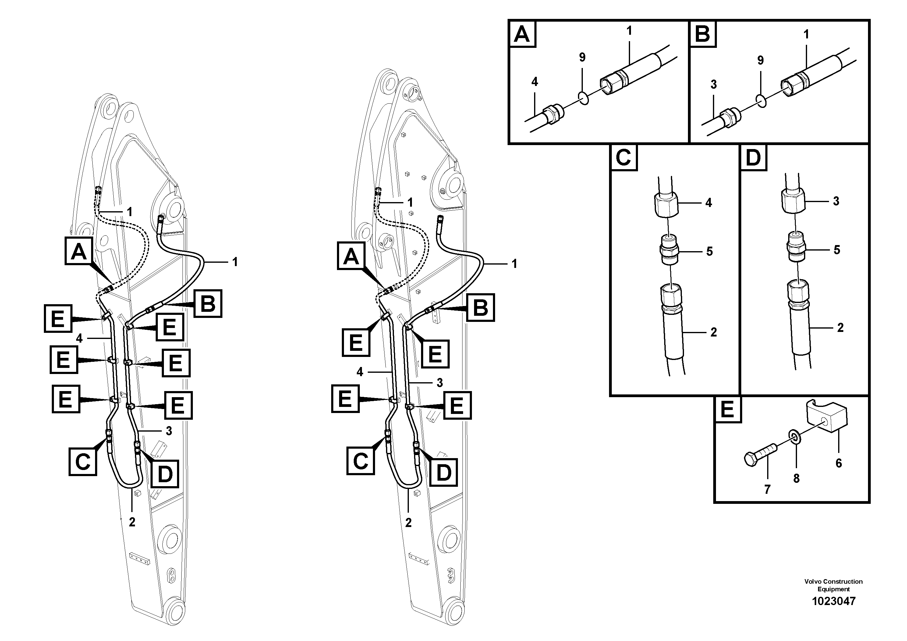 Timing gear casing VOE939910 VOLVO