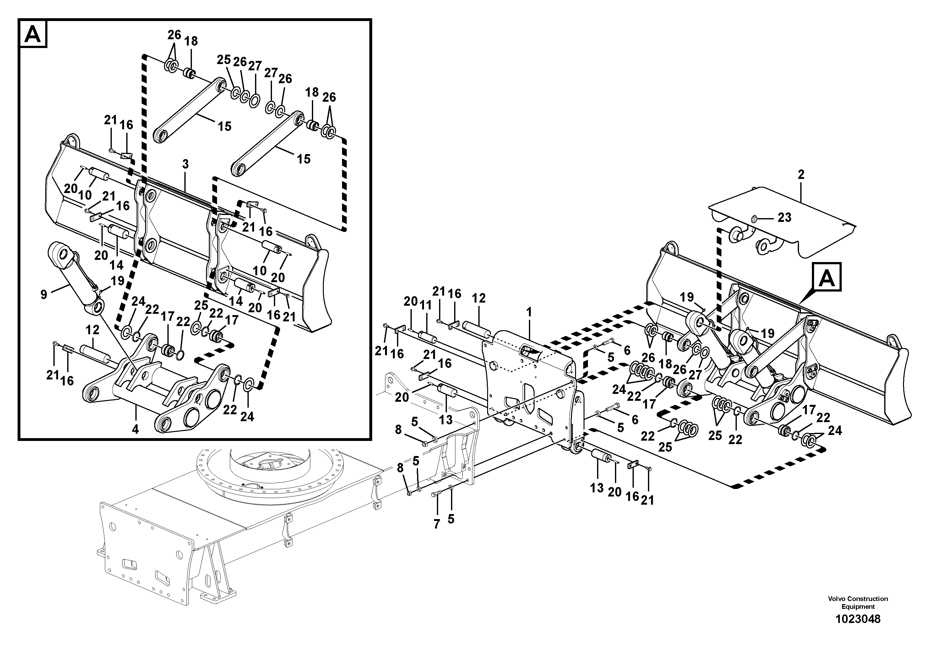Swg Lk Cylinder VOE14388885 VOLVO