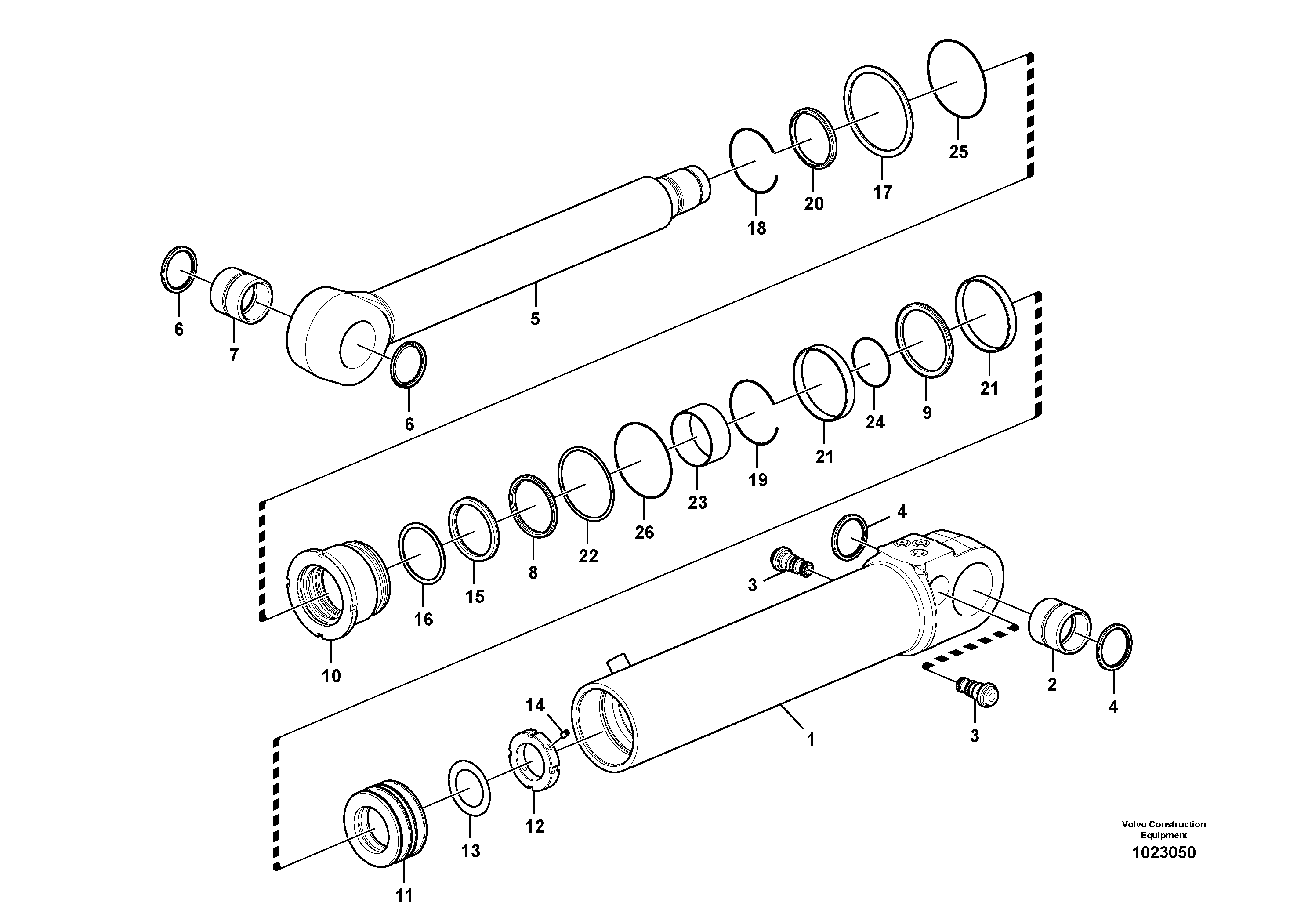 Fuel miser valve VOE14539802 VOLVO